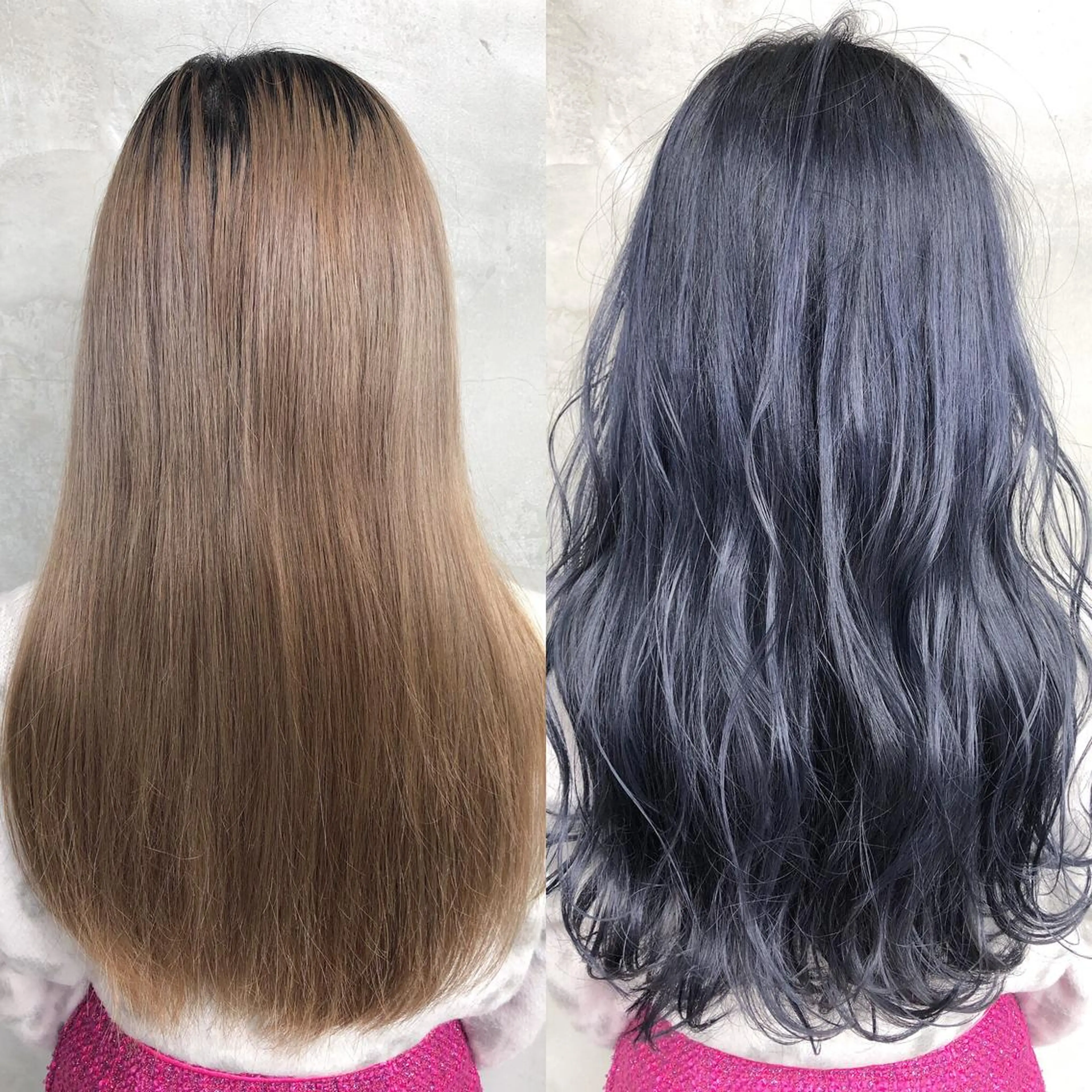 ロング カラー 北間 寛哉のヘアスタイル