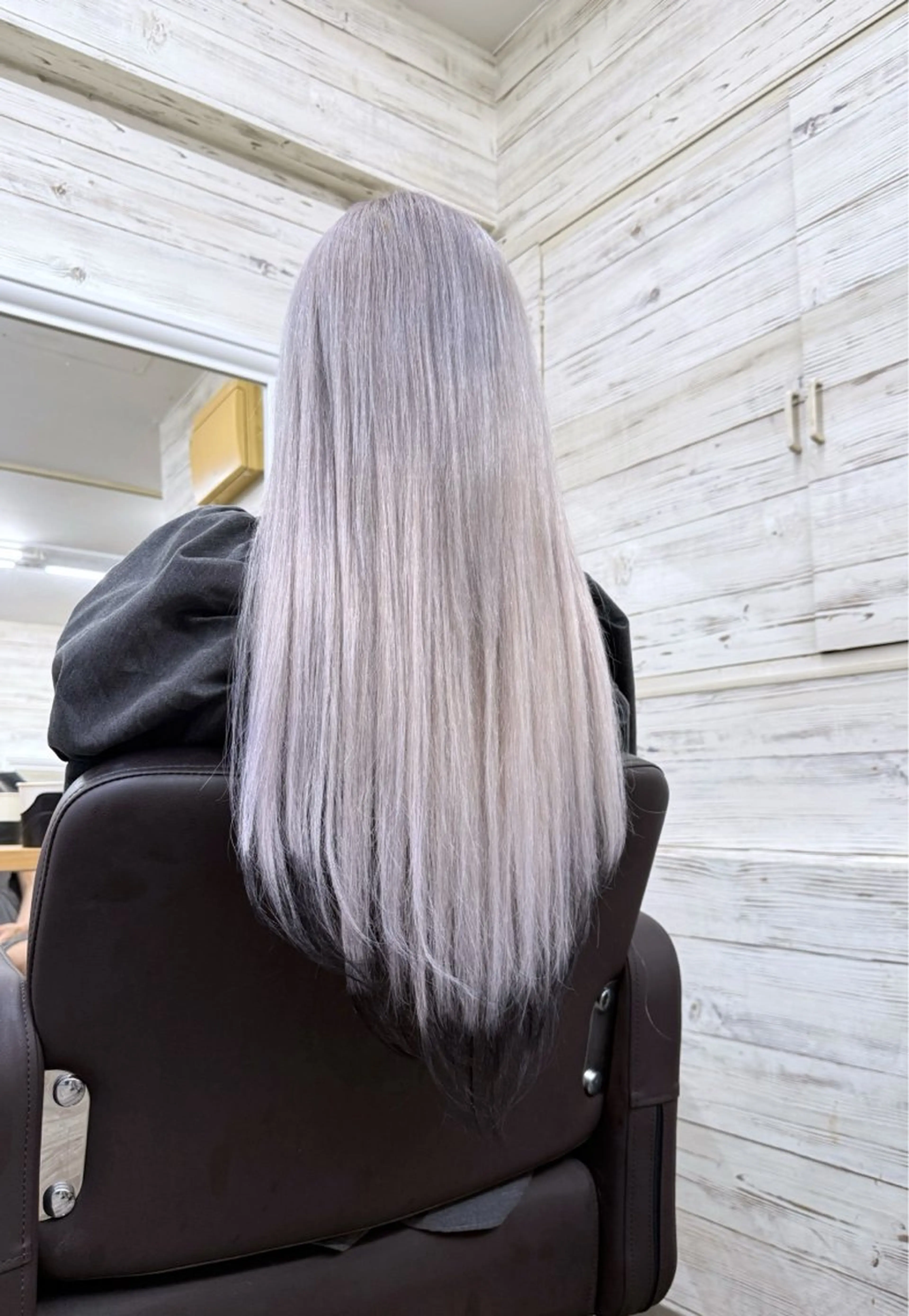 ロング シールエクステ エクステ ヘアカラー エクステ 北沢 隆のヘアスタイル