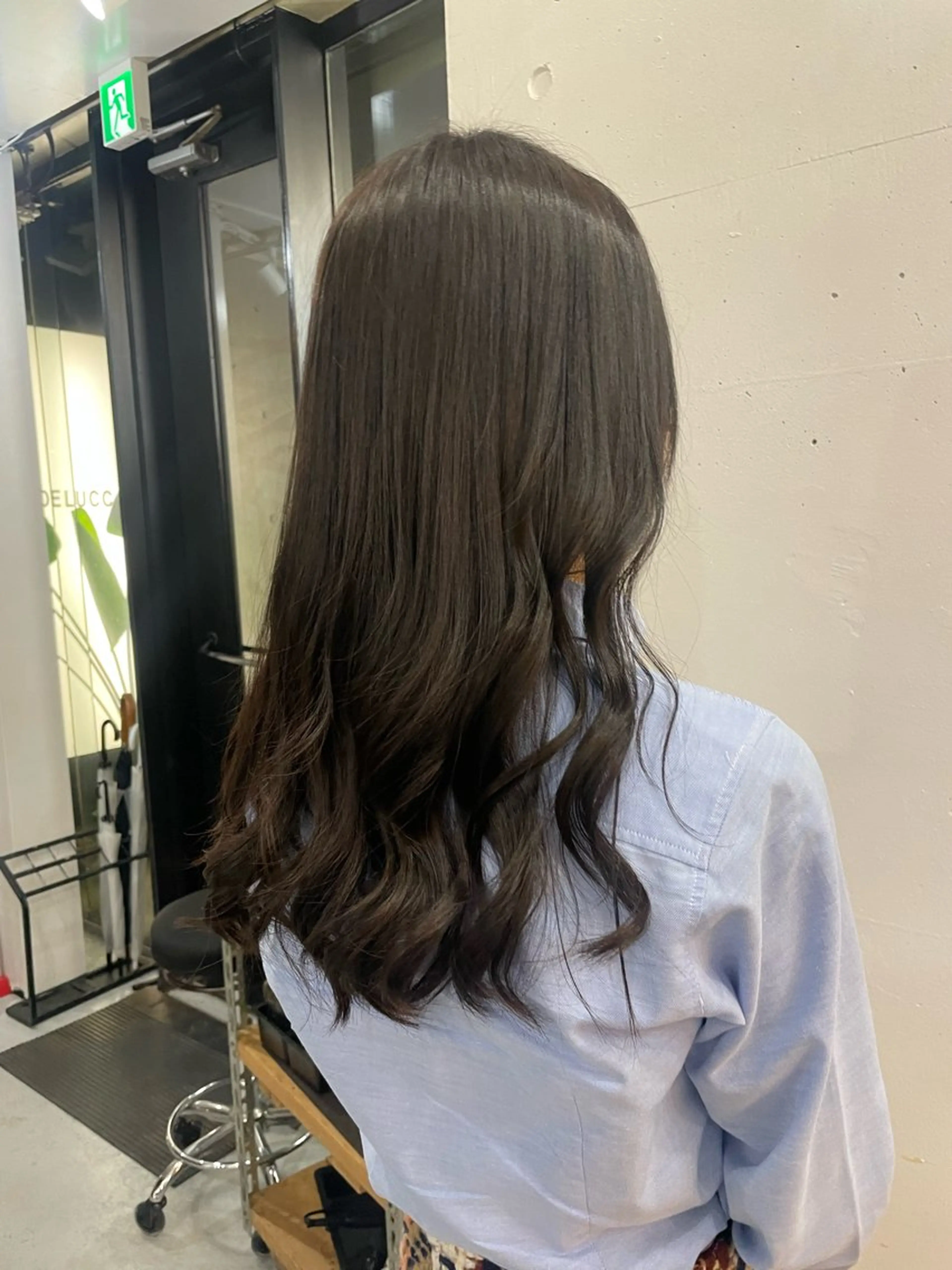 ロング アッシュ アッシュブラウン ナチュラルカラー/ shungoのヘアスタイル