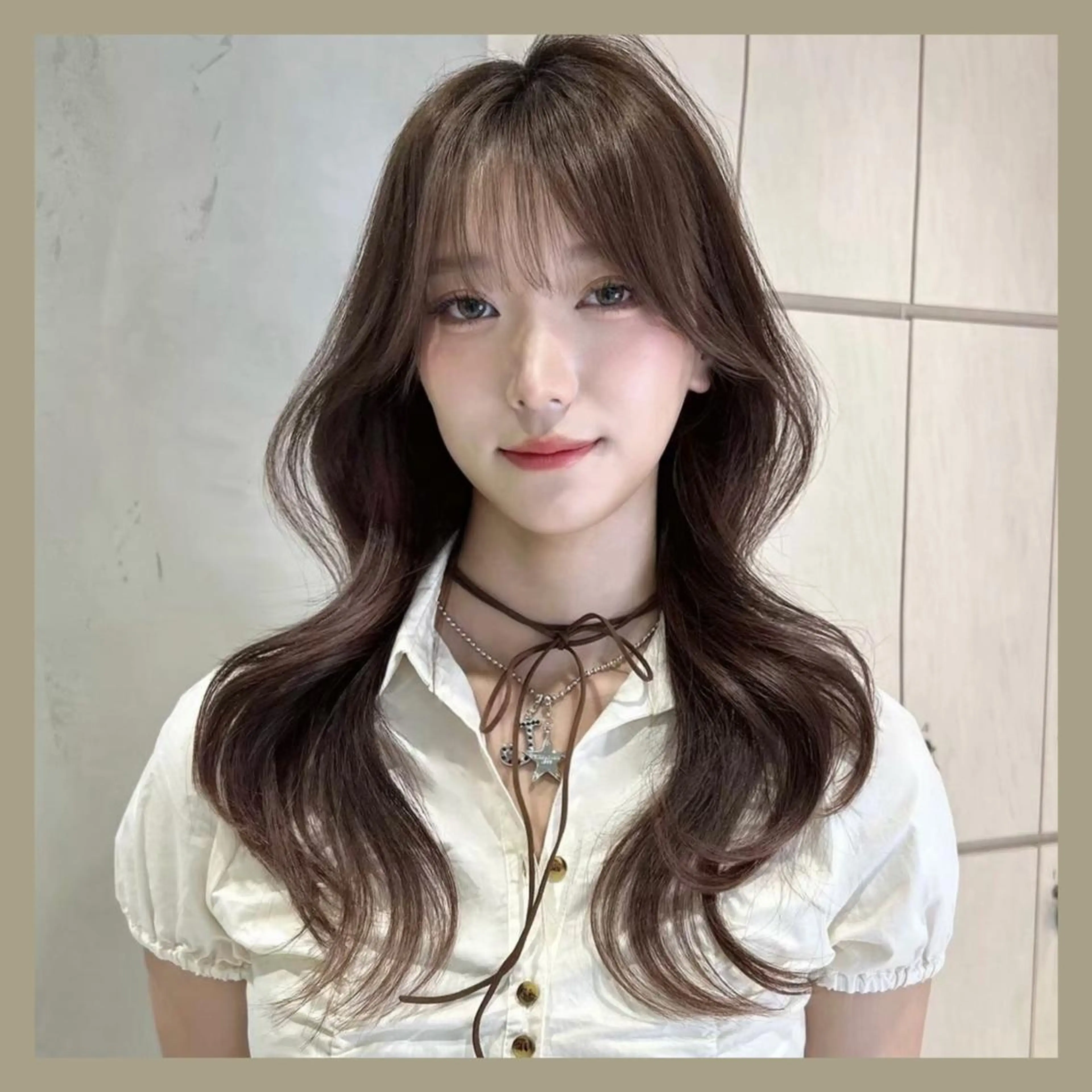 【人気No.2️⃣✨】【内部補修+表面補強Trが限定価格🉐】 韓国風カット+透明感ワンカラー+3stepトリートメントの写真