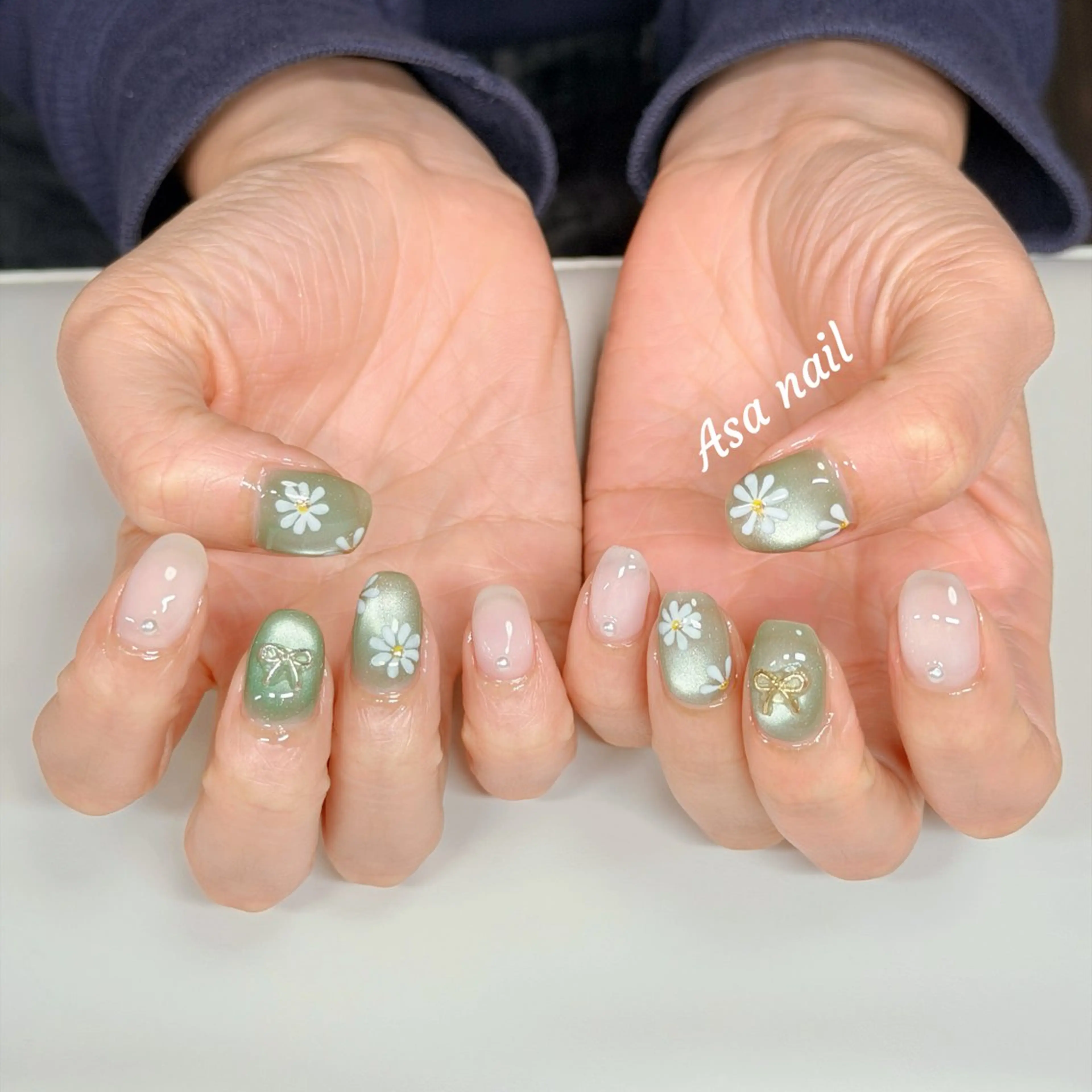 ネイル ハンドネイル Asa Nail 亀戸 平井のネイルデザイン