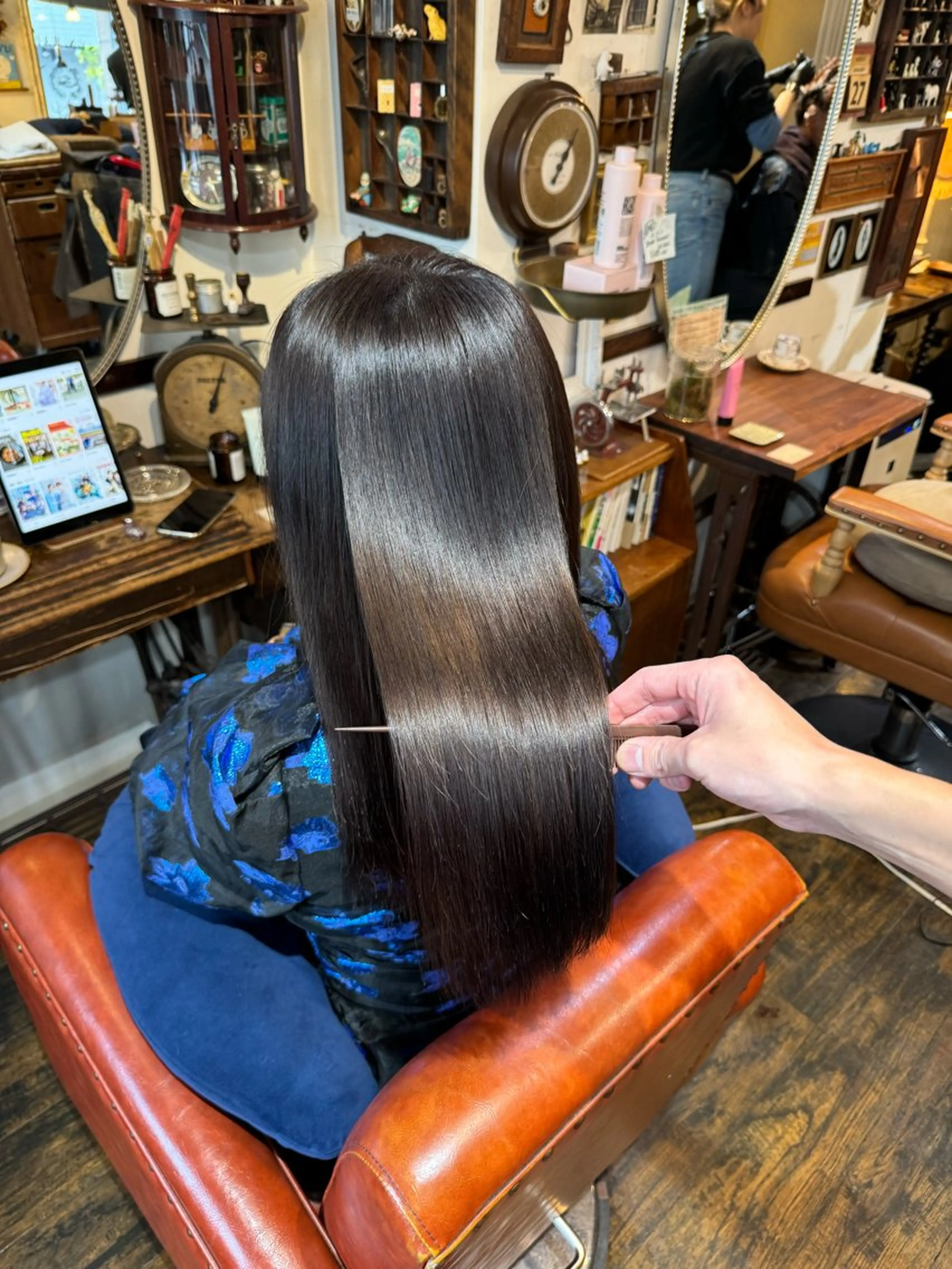 ロング 飯田 実歩(じっぽ)のヘアスタイル