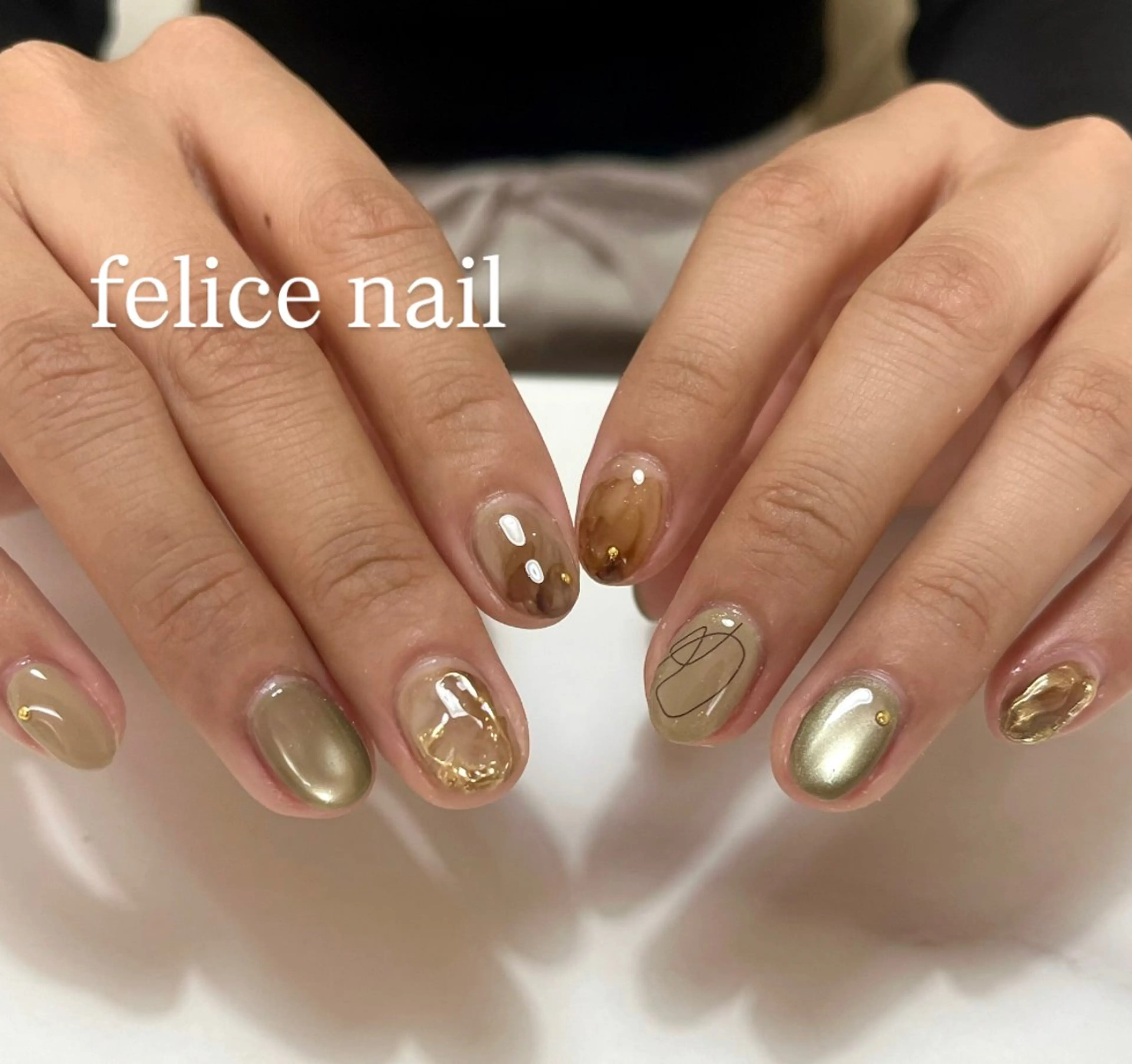 ネイル felice nailのネイルデザイン