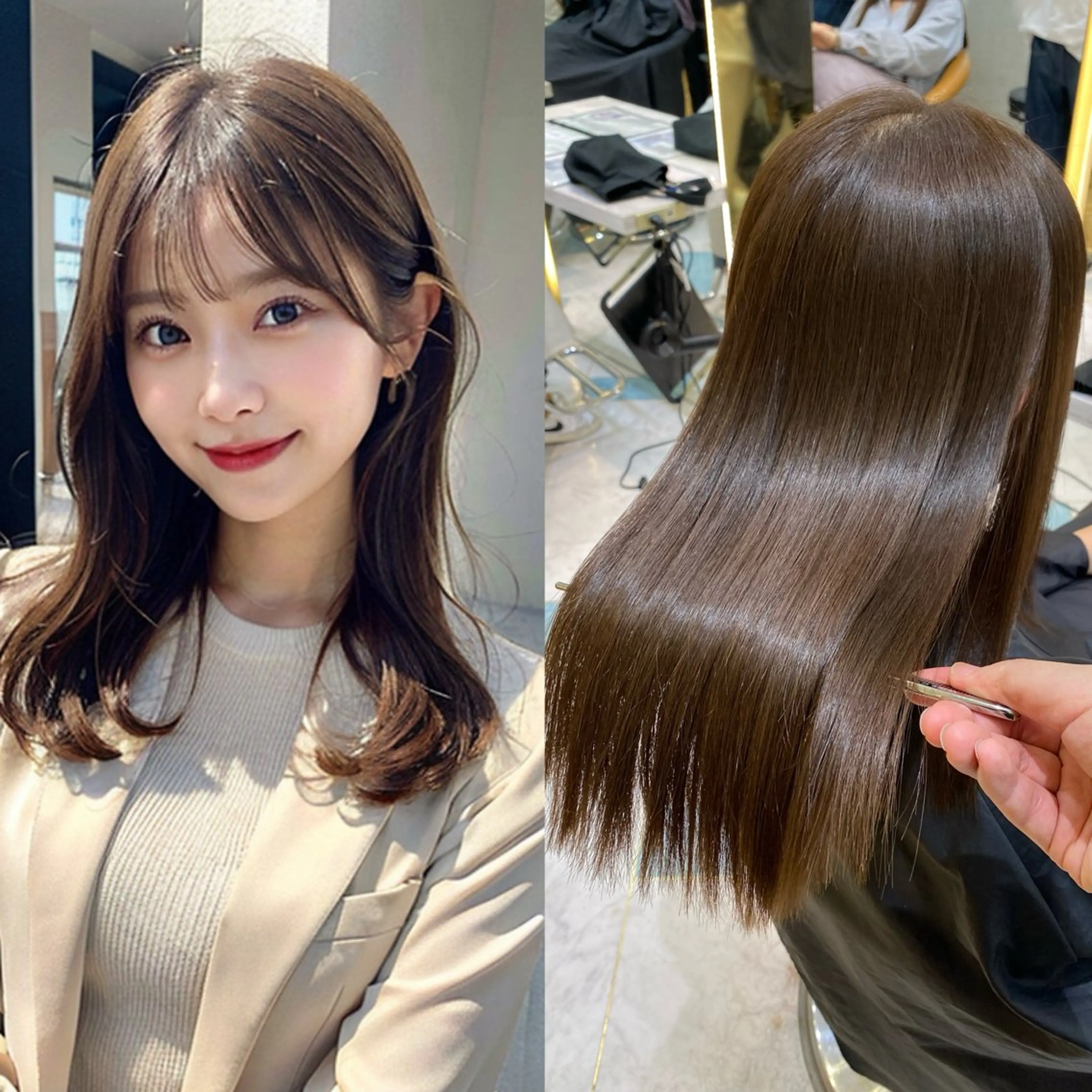 ミディアム カット トリートメント ❣️モテ髪❣️佐野 圭佑のヘアスタイル