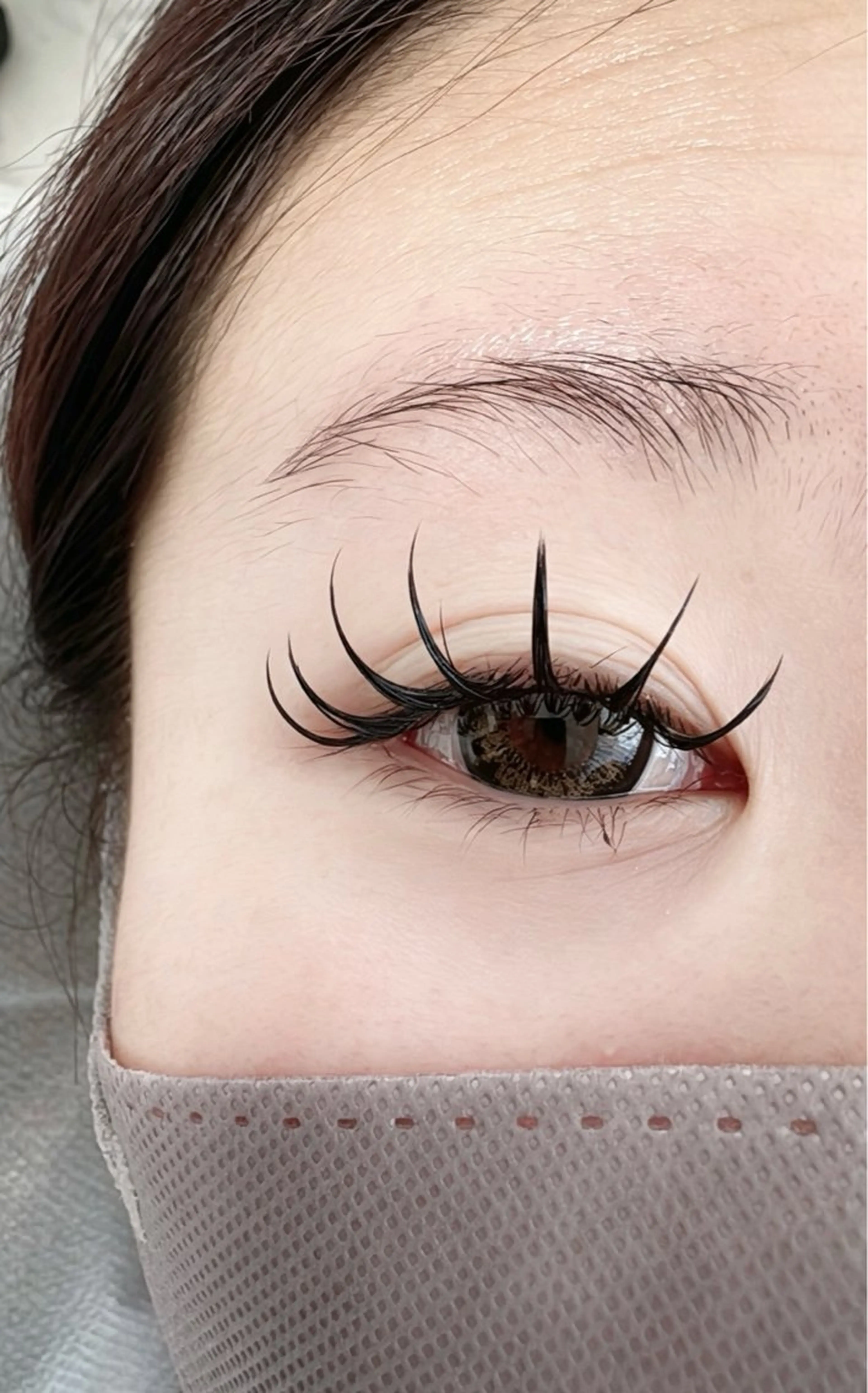 マツエク・マツパ バインドロック 束感まつ毛 マツエク 池袋💖 チルザルトサロンのマツエク・マツパデザイン