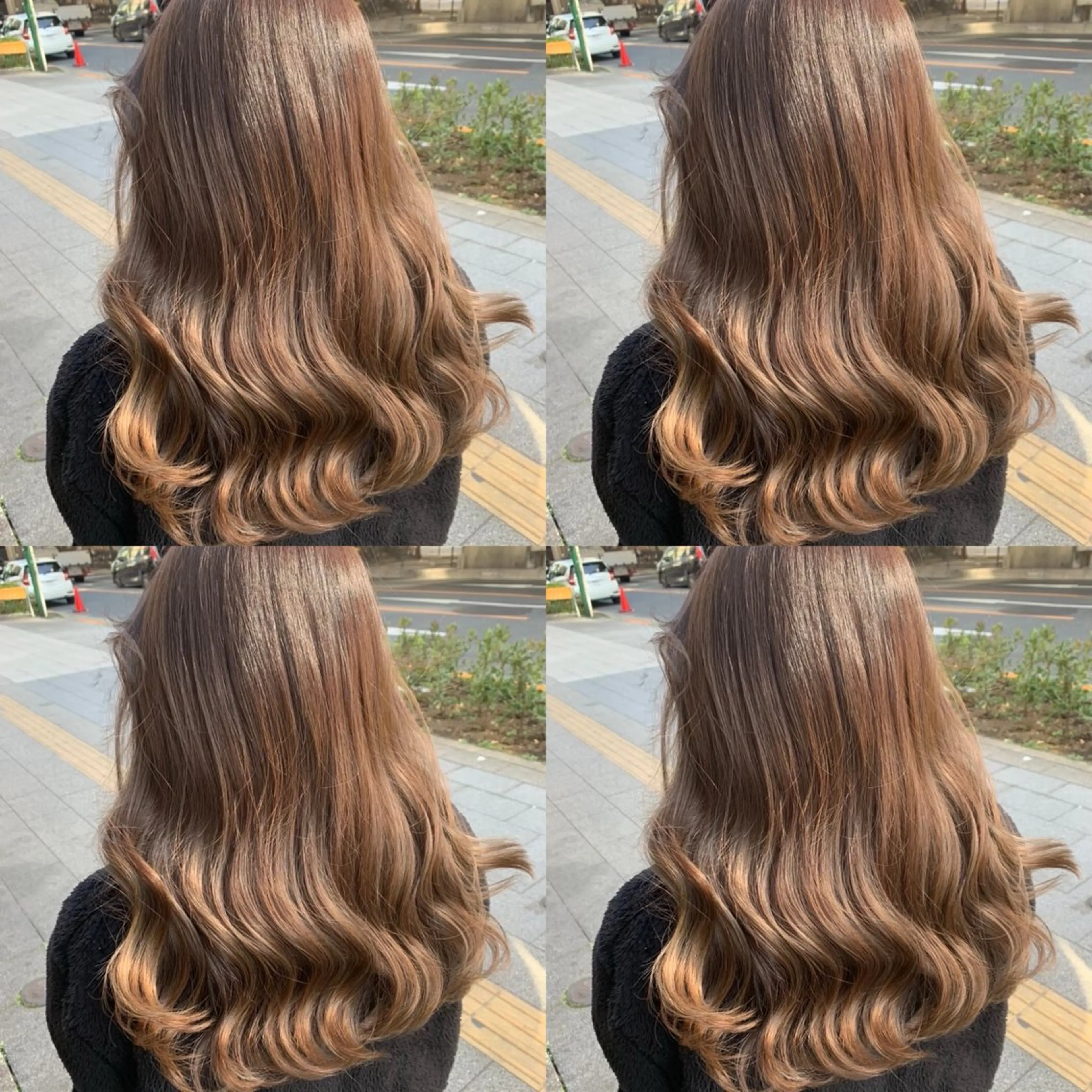 ロング カラー ベージュカラー ミルクティーベージュ 髪質改善 ヘアカラー トリートメント 店長✨髪質改善✖️ 透明感カラー／純大のヘアスタイル