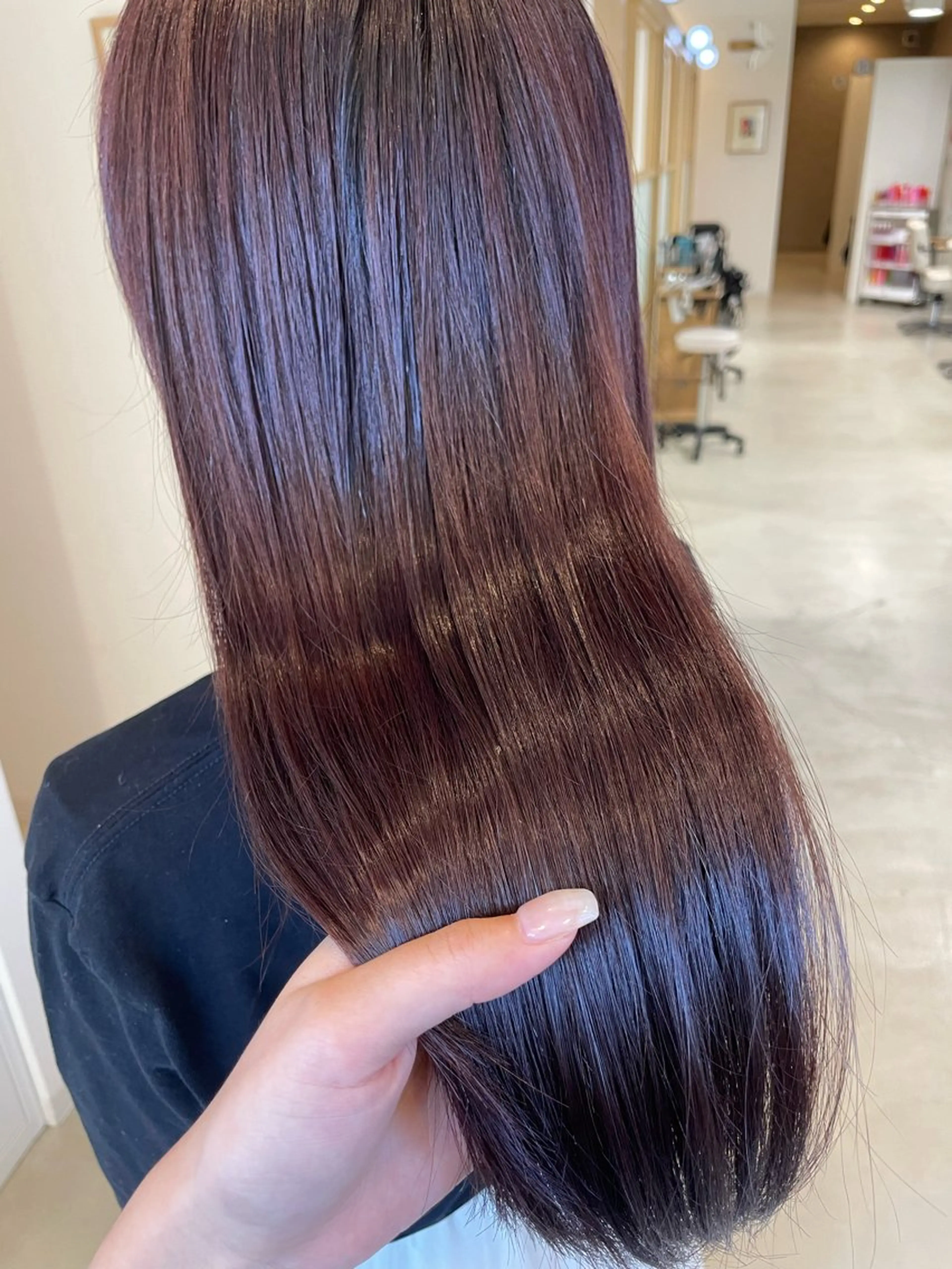 ✨カット+柔らかカラー+髪質改善トリートメント✨の写真