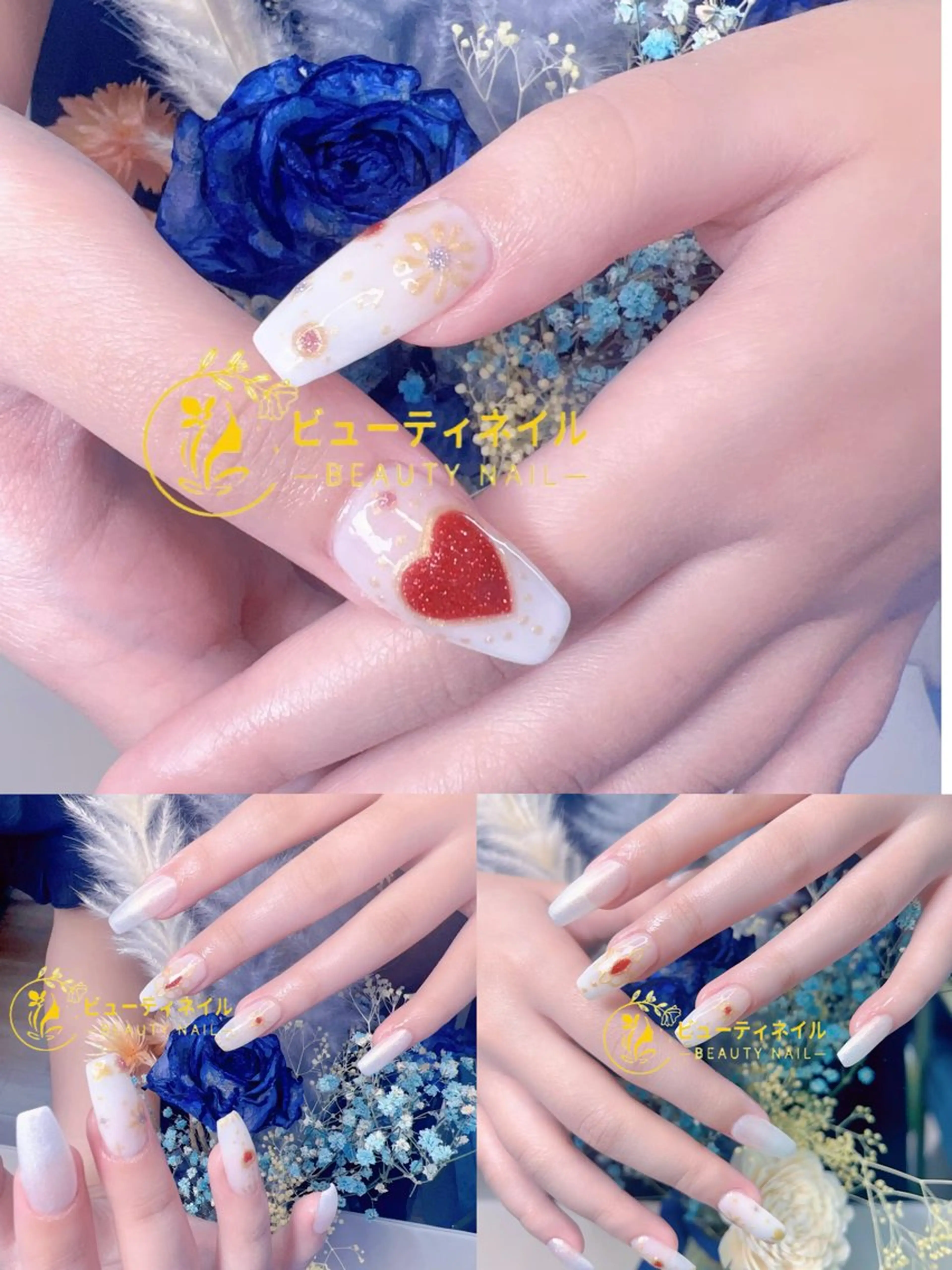 ネイル 長さ出し ジェルネイル Moonstone Salon所属・Moonstone Salonのネイルデザイン