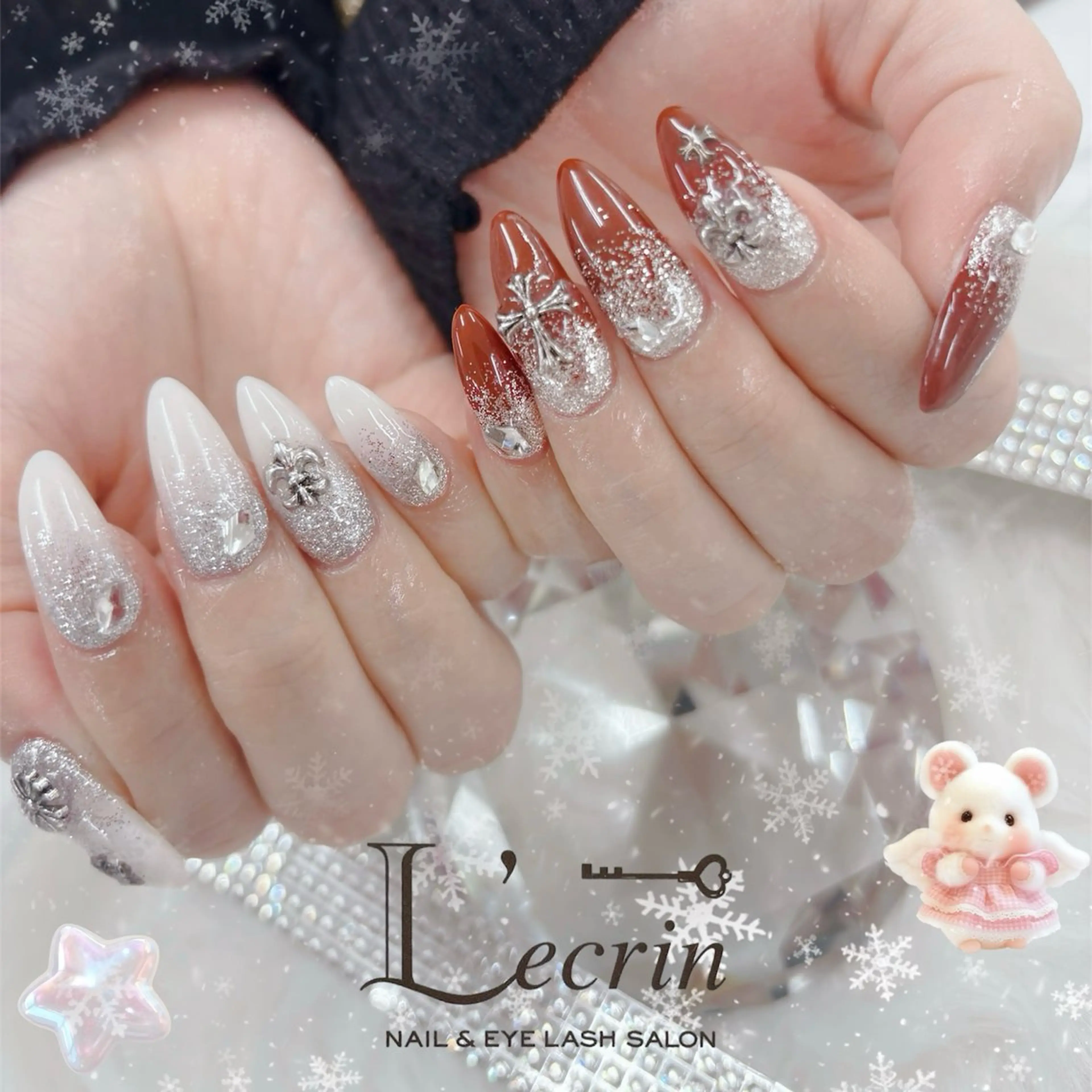 ネイル ハンドネイル Nail&Eye lashレクランのマツエク・マツパデザイン