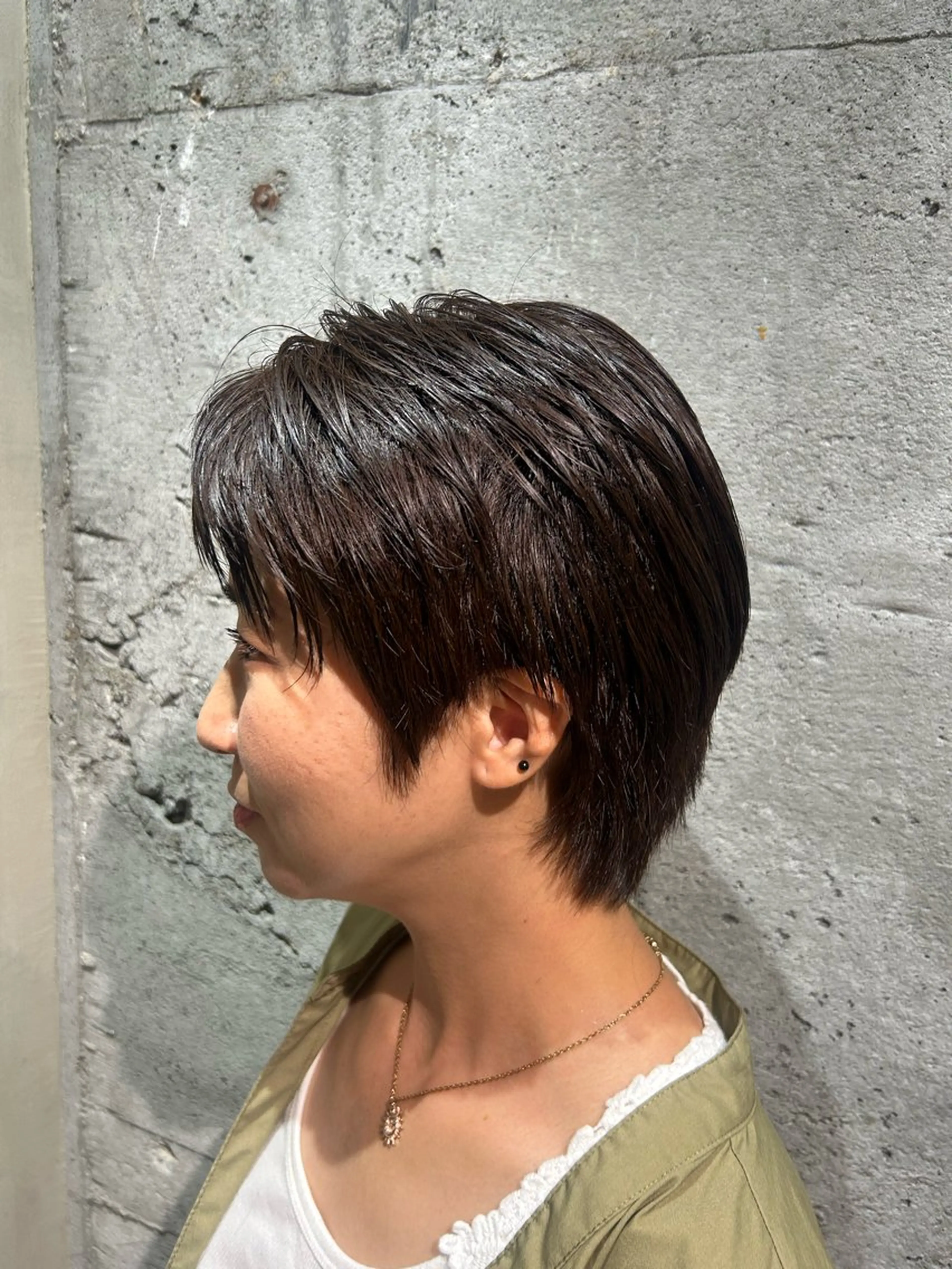 ショート カラー 透明感似合わせカラー 🍀あかり🍀のヘアスタイル