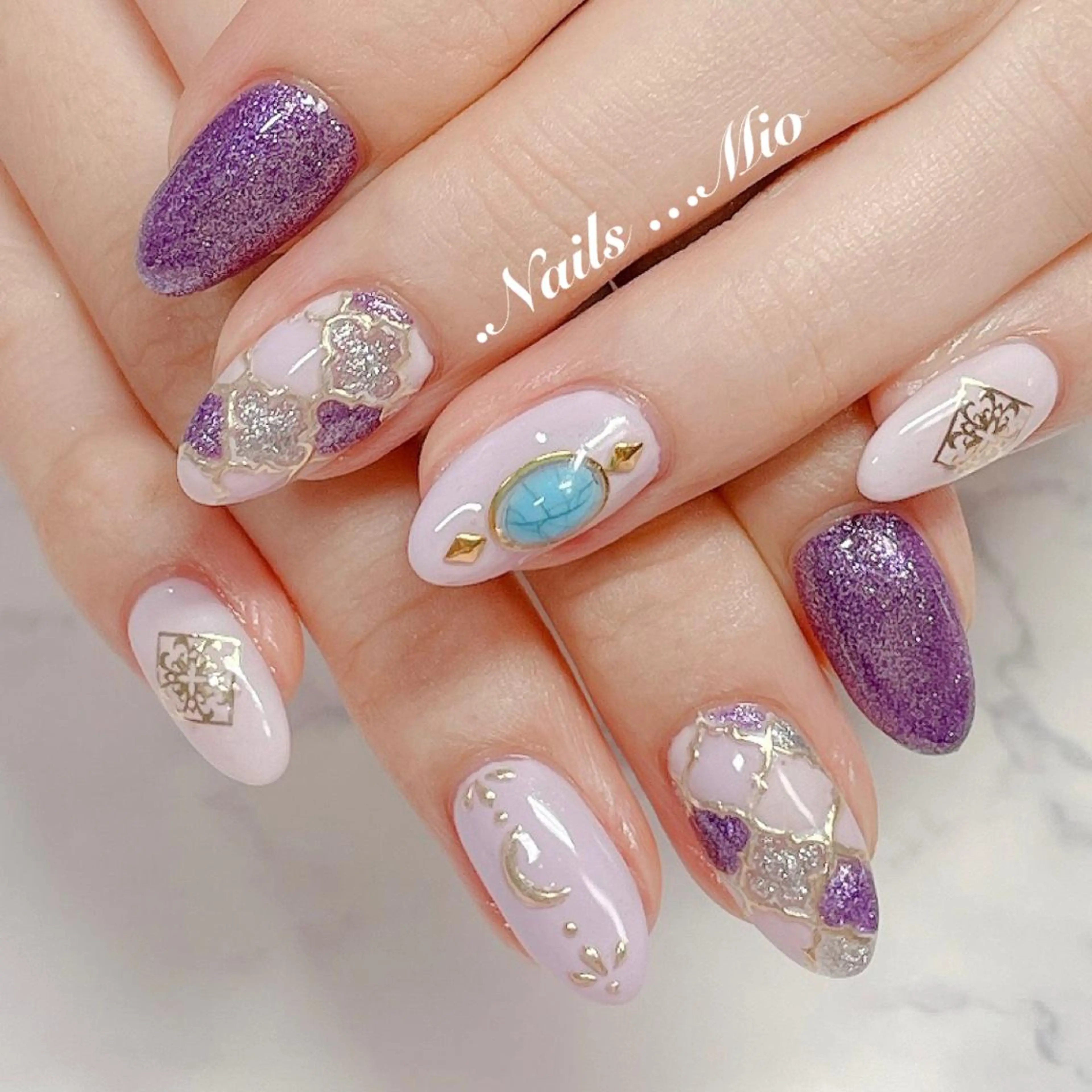 ネイル アートネイル 持ち込み .Nails Mio 赤羽西ネイルサロンのネイルデザイン