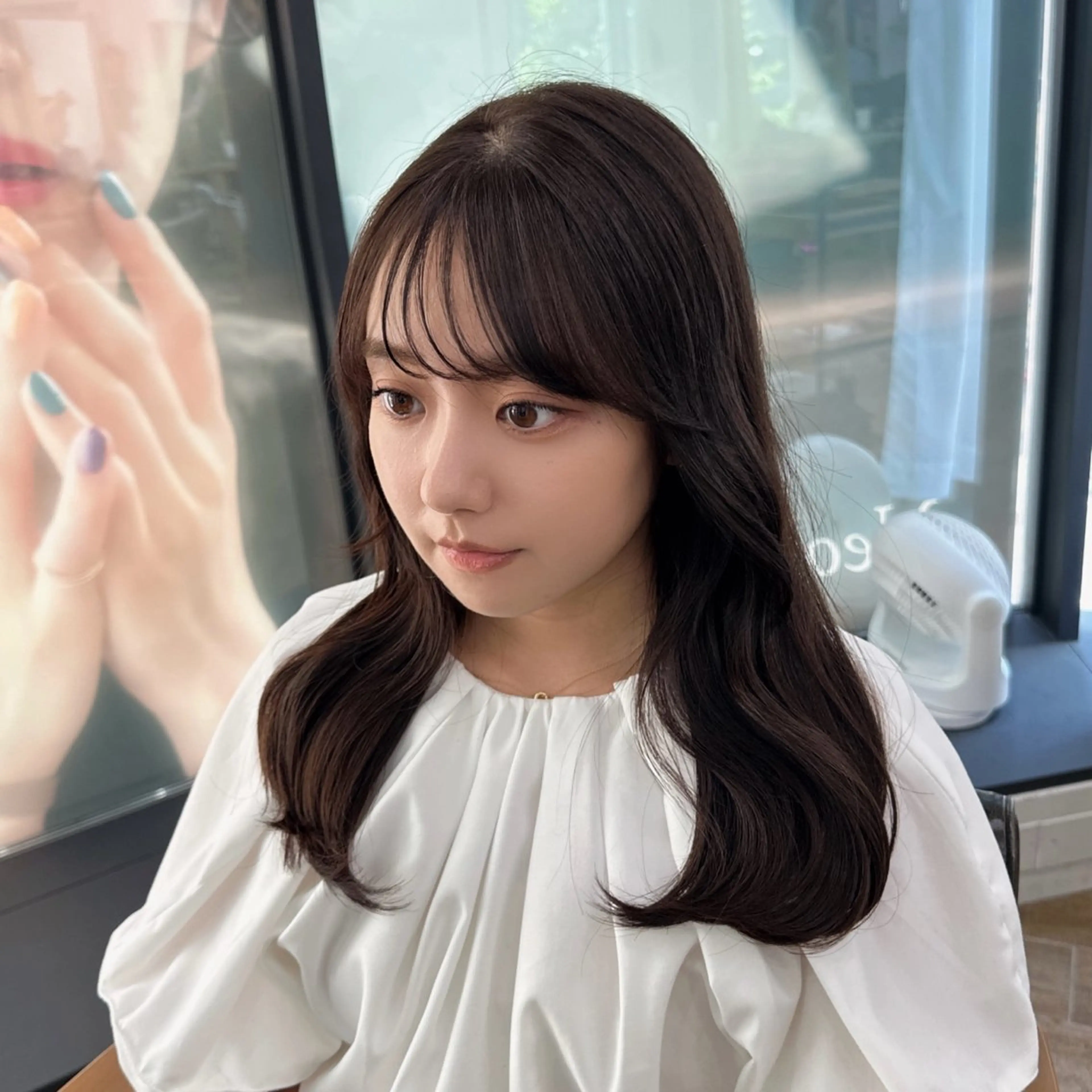 カラー 美髪縮毛矯正🫧 艶カラー/スズカのヘアスタイル