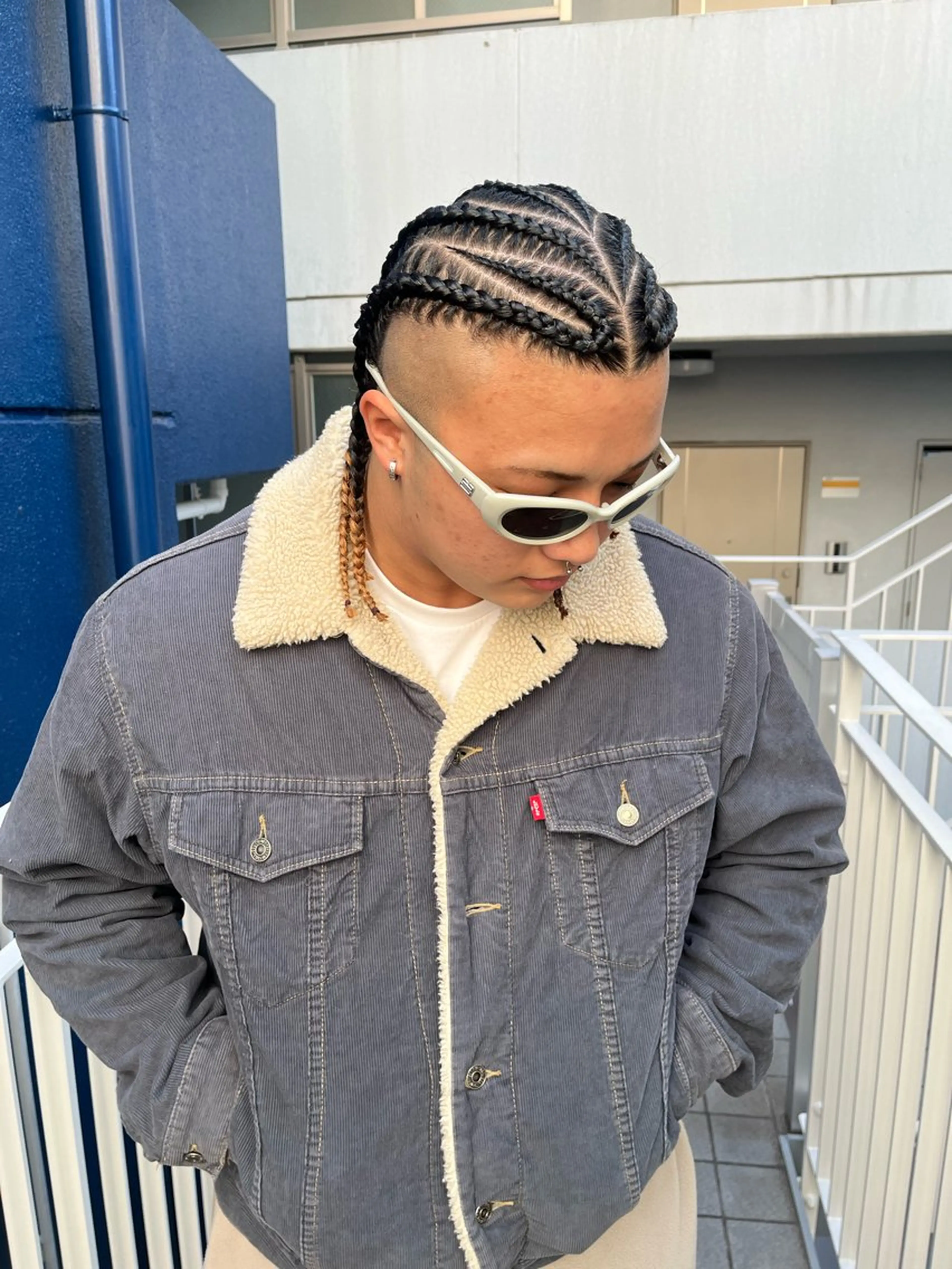 ヘアアレンジ メンズ ヘアセット 心斎橋美容師 fumikaのヘアスタイル