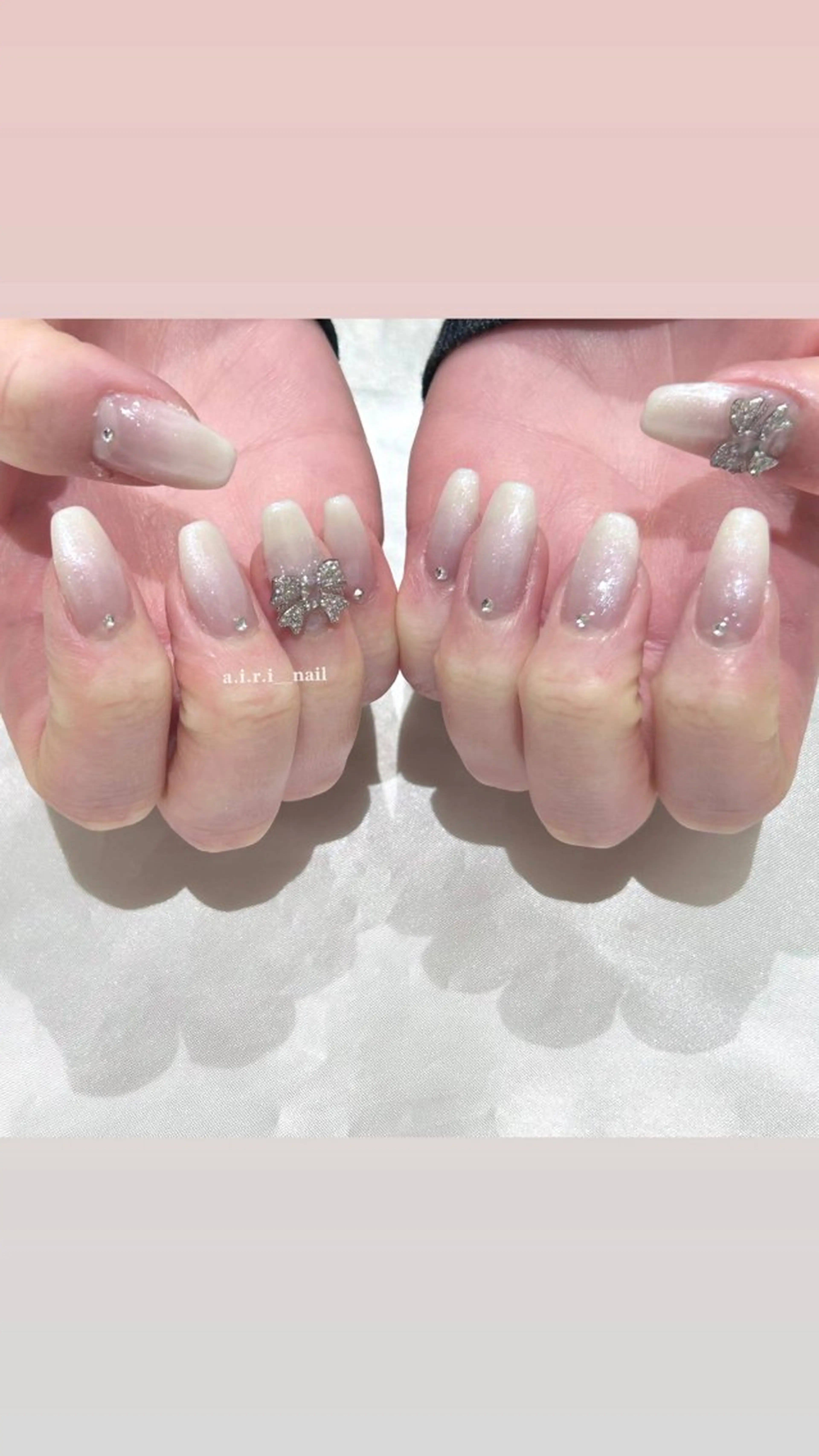 ネイル ハンドネイル 𝗮𝗶𝗿𝗶 🌙のネイルデザイン