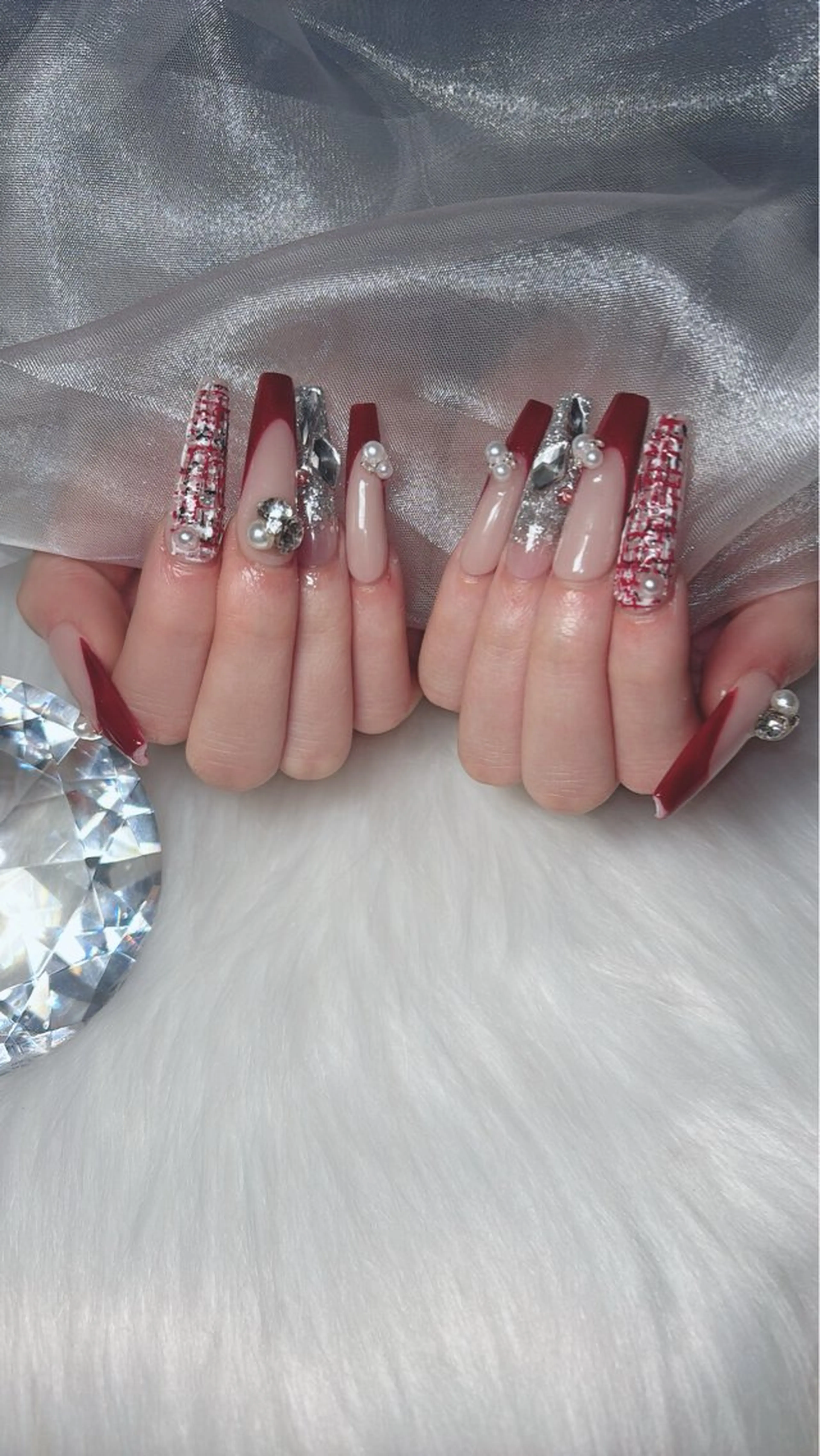 ネイル ロングネイル ハンドネイル Kayo 💅のネイルデザイン