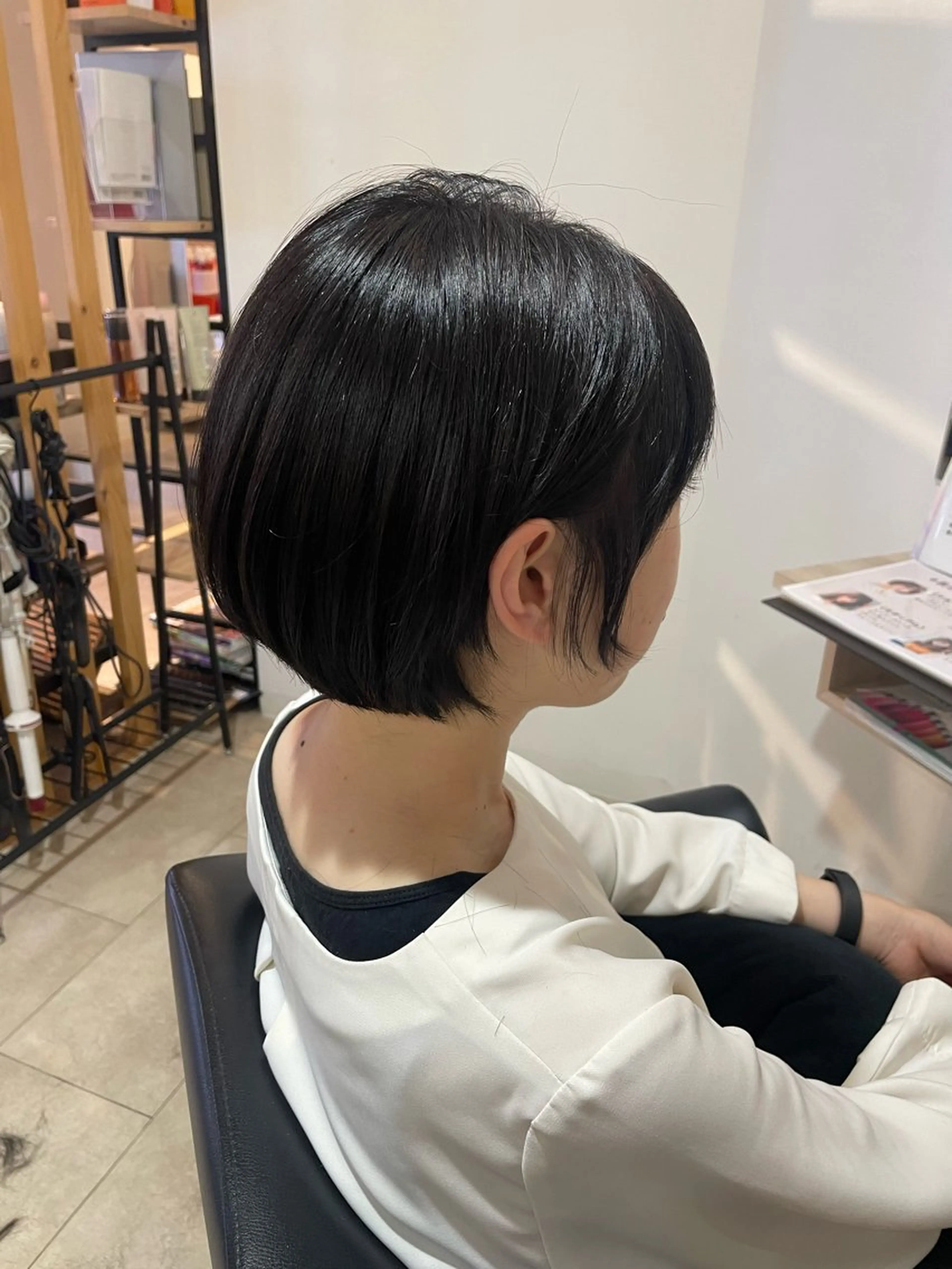 ショート カット パーマ/メンズカット /伏見/赤坂 茉央のヘアスタイル