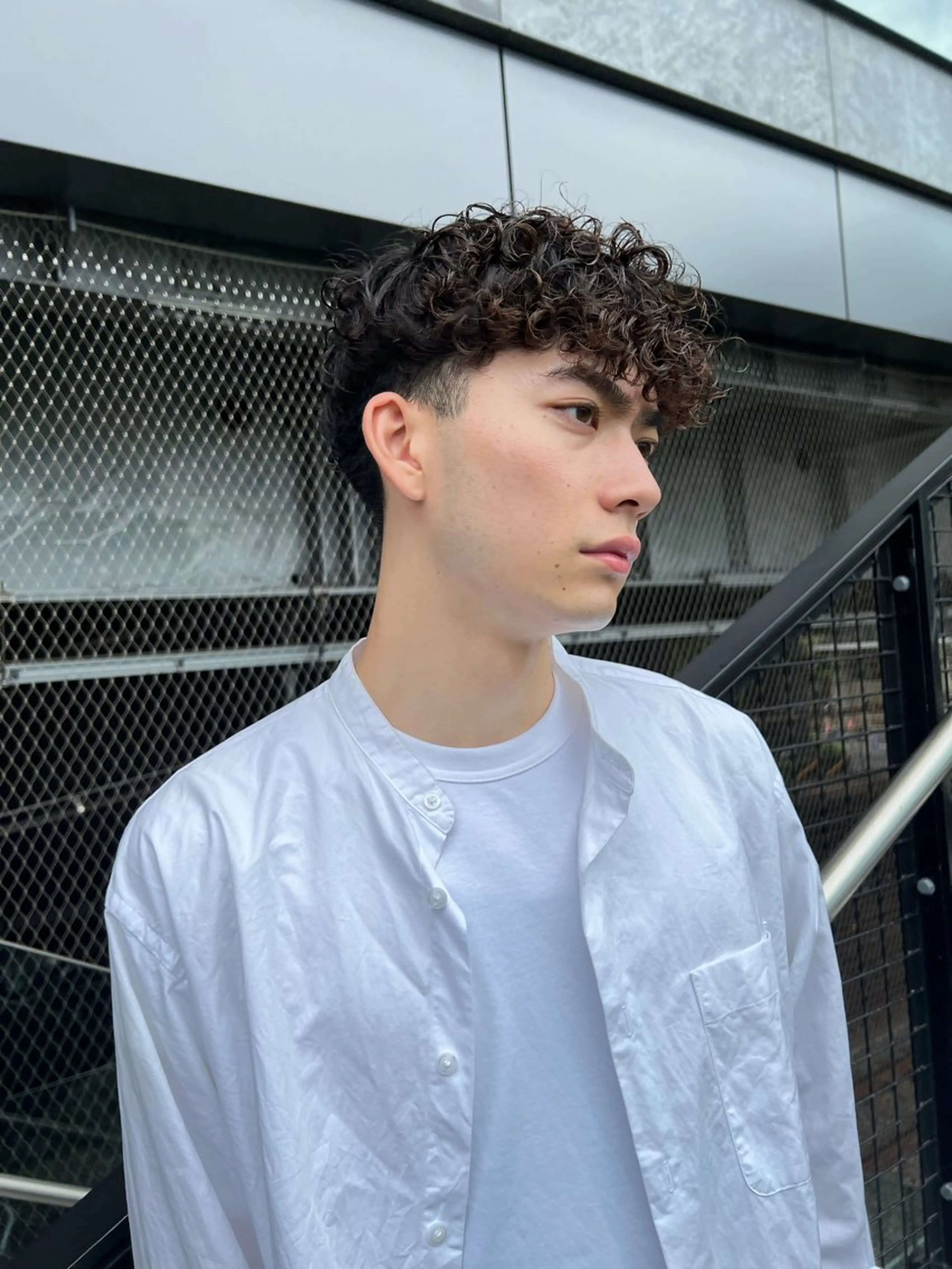 メンズ カット ブリーチしない暖色 カラー🥀杉 優菜のヘアスタイル