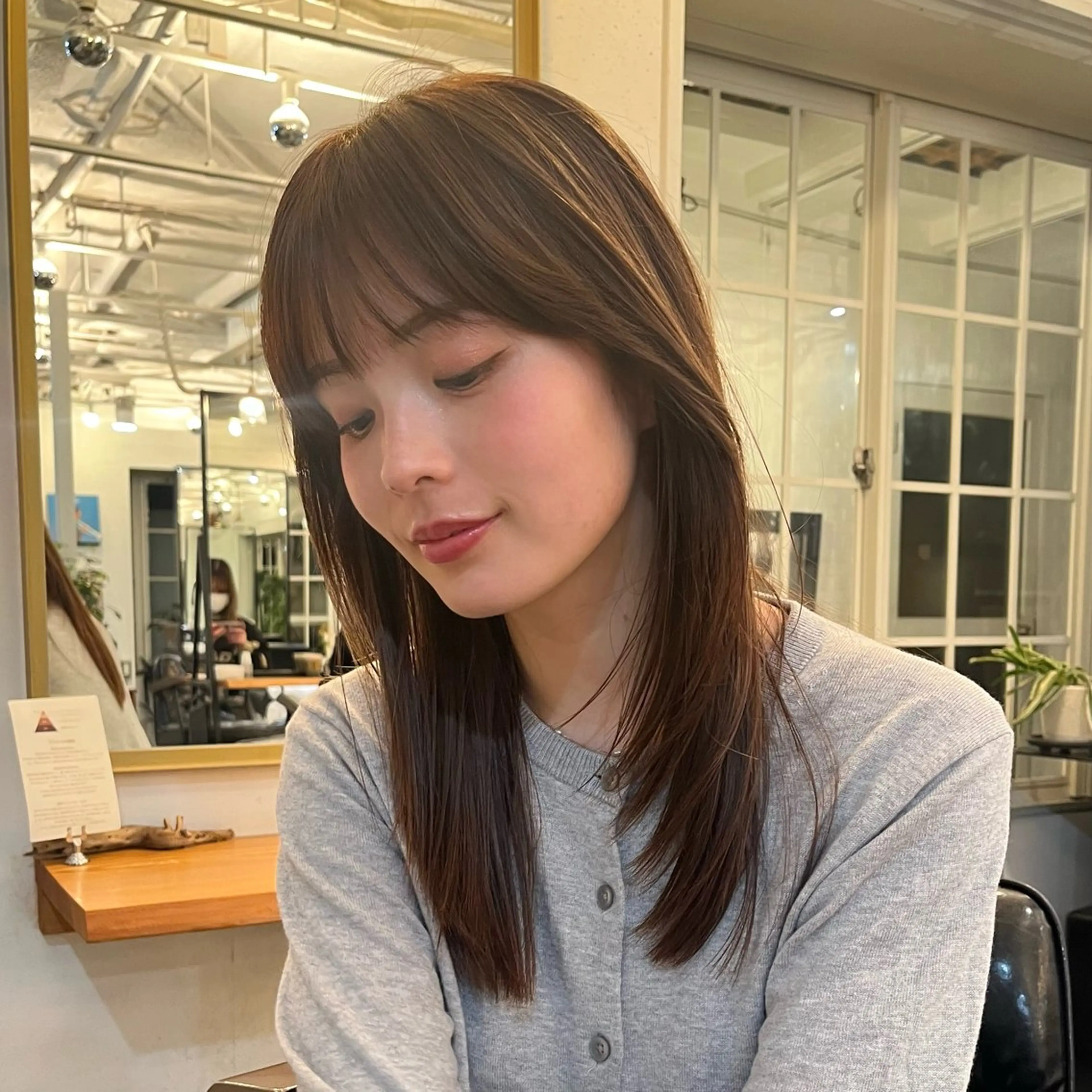 ミディアム ブリーチなし/透明感 /ショート/大世のヘアスタイル