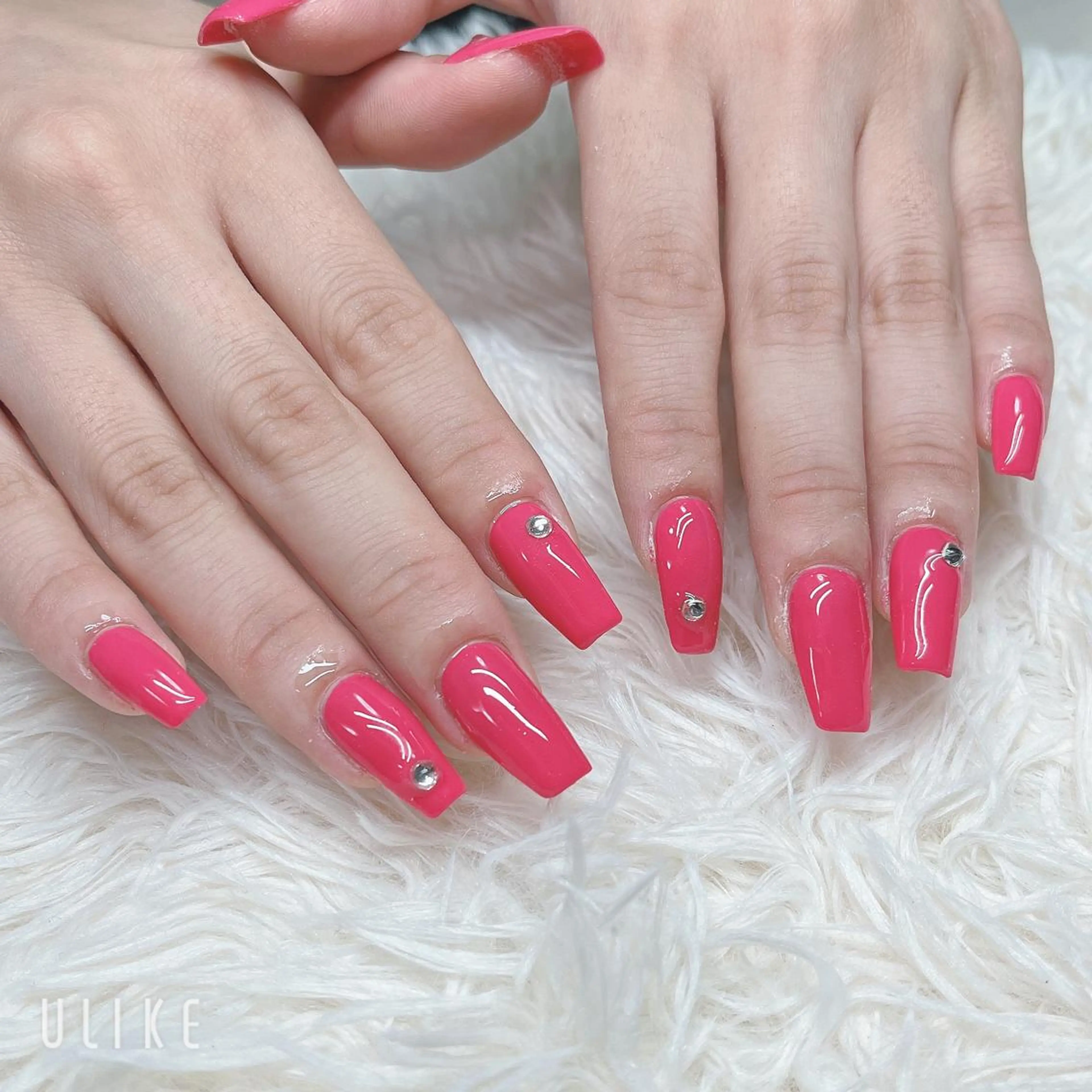 ネイル アートネイル クリアネイル フレンチネイル ジェルネイル ガラスフレンチ 🐕‍🦺Yappy 💗A-tanのネイルデザイン