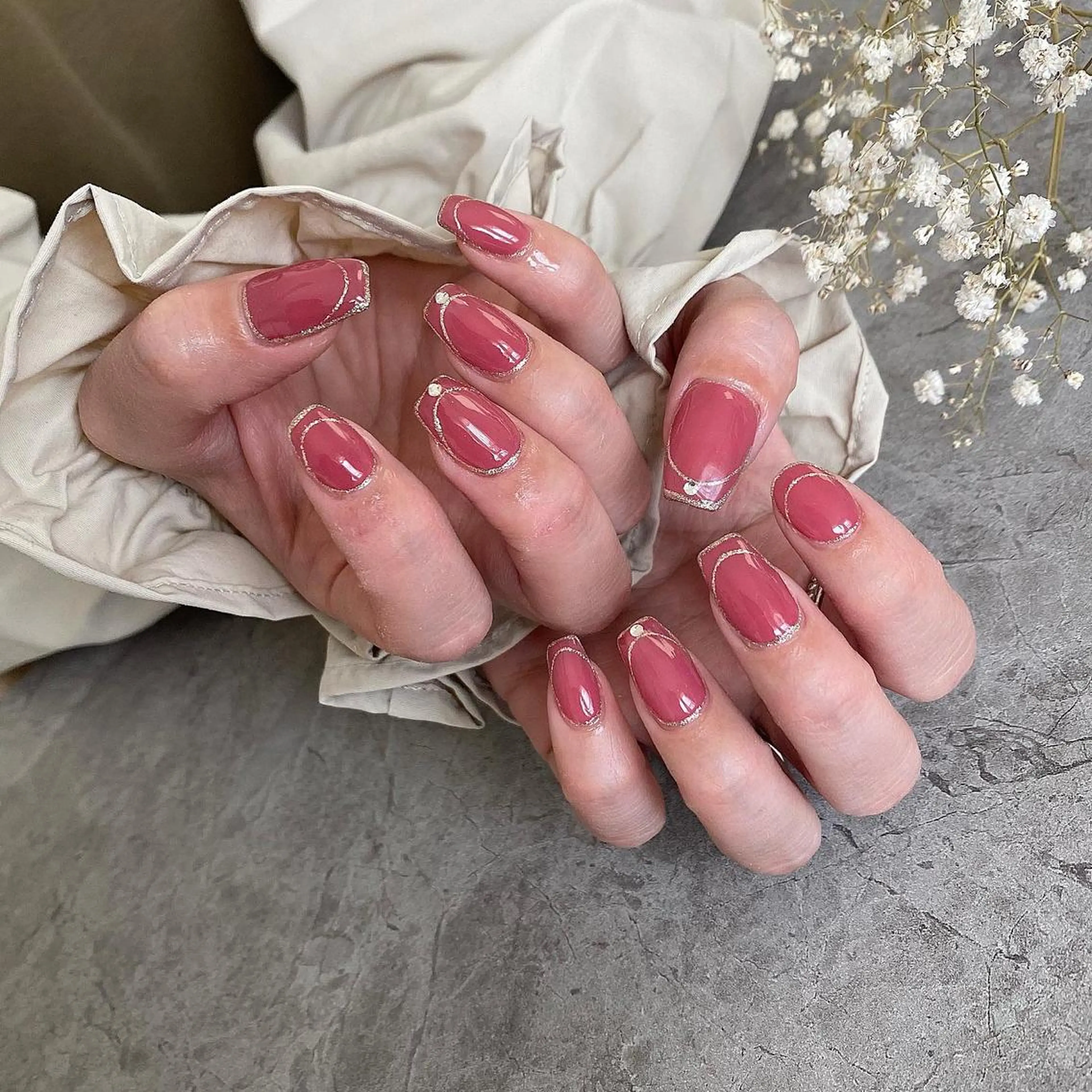 ネイル 南草津の ネイルやさんのネイルデザイン