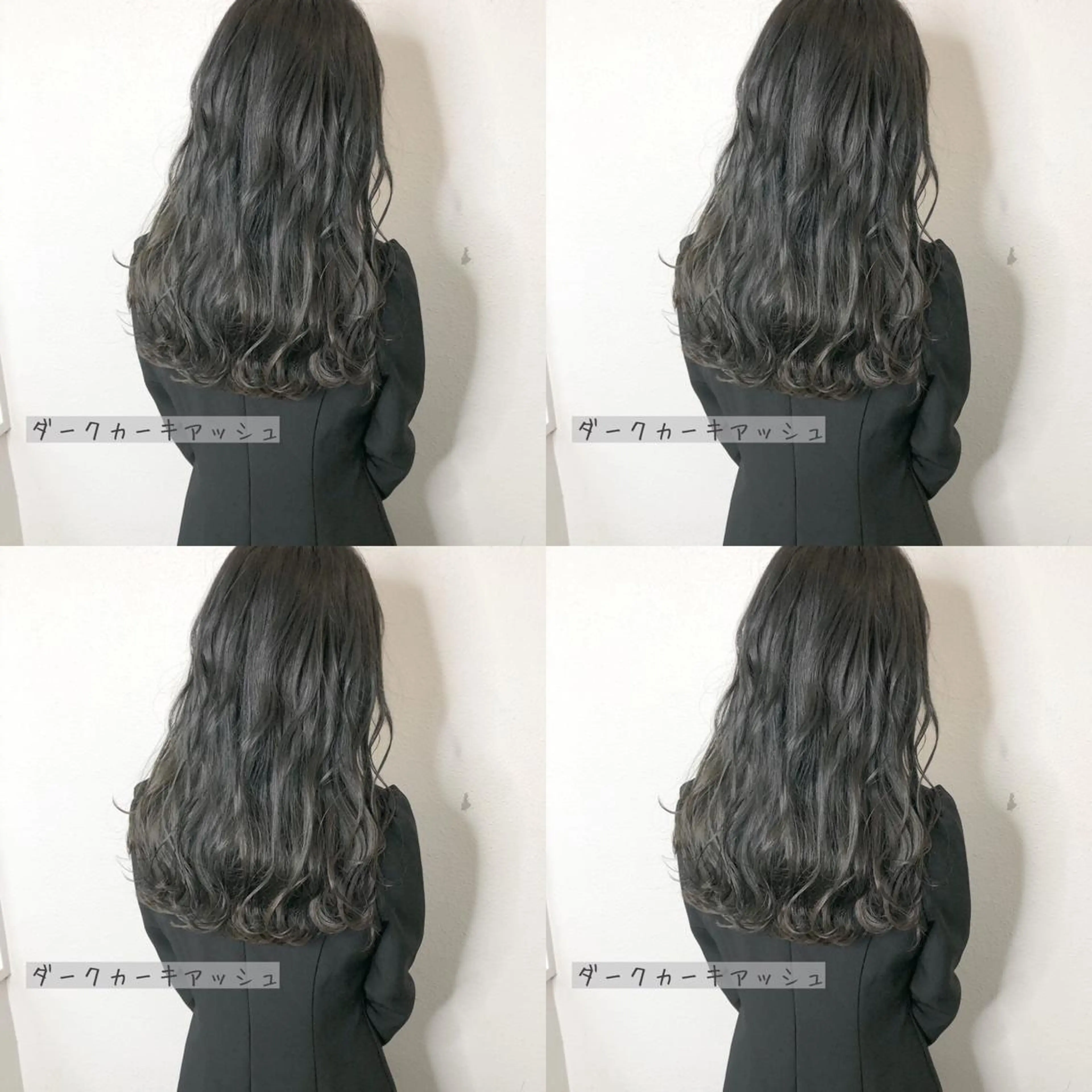 セミロング カラー ブリーチ あさだ しゅうたろうのヘアスタイル