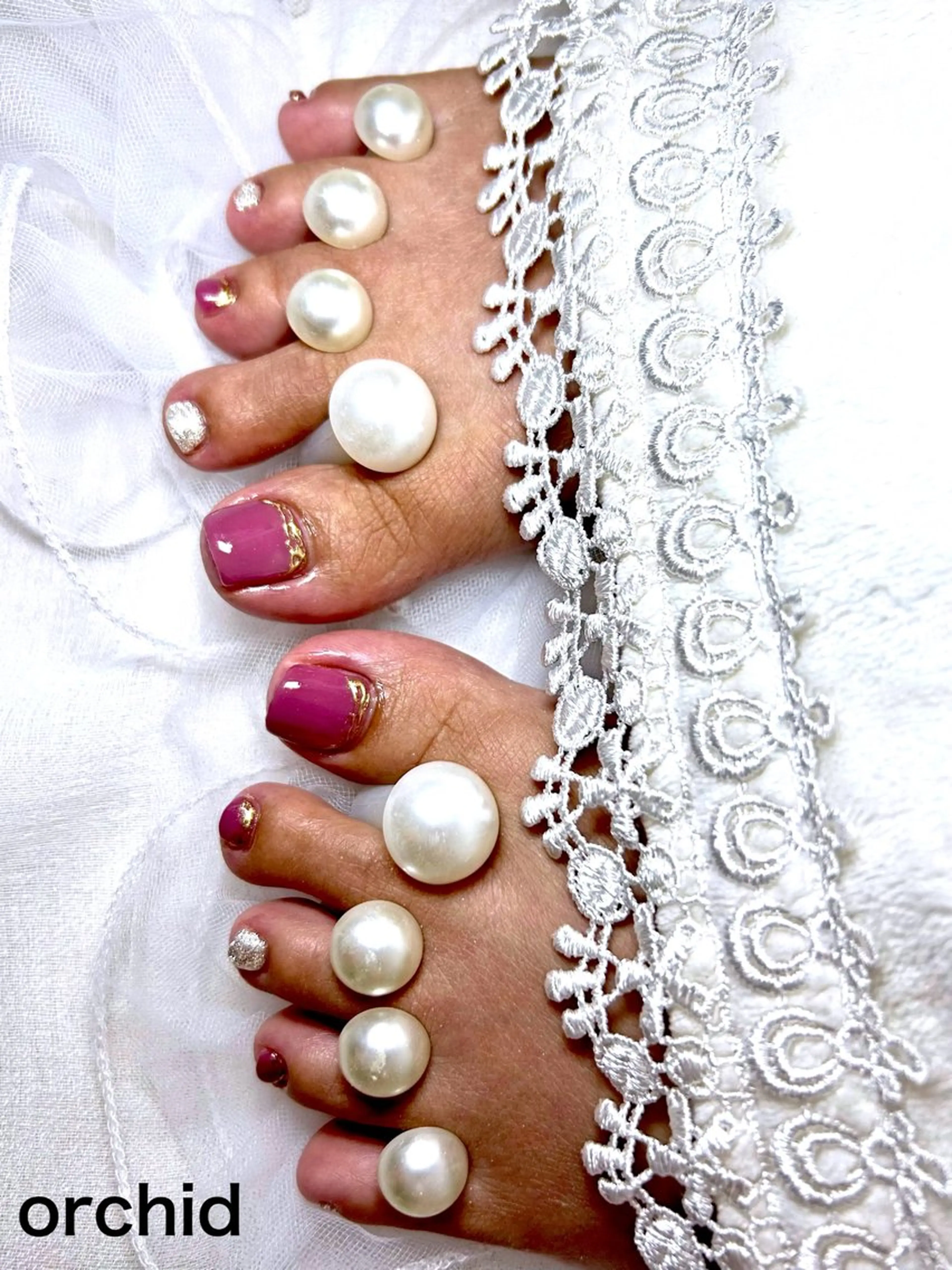 ネイル orchid ♡オーキッドのネイルデザイン