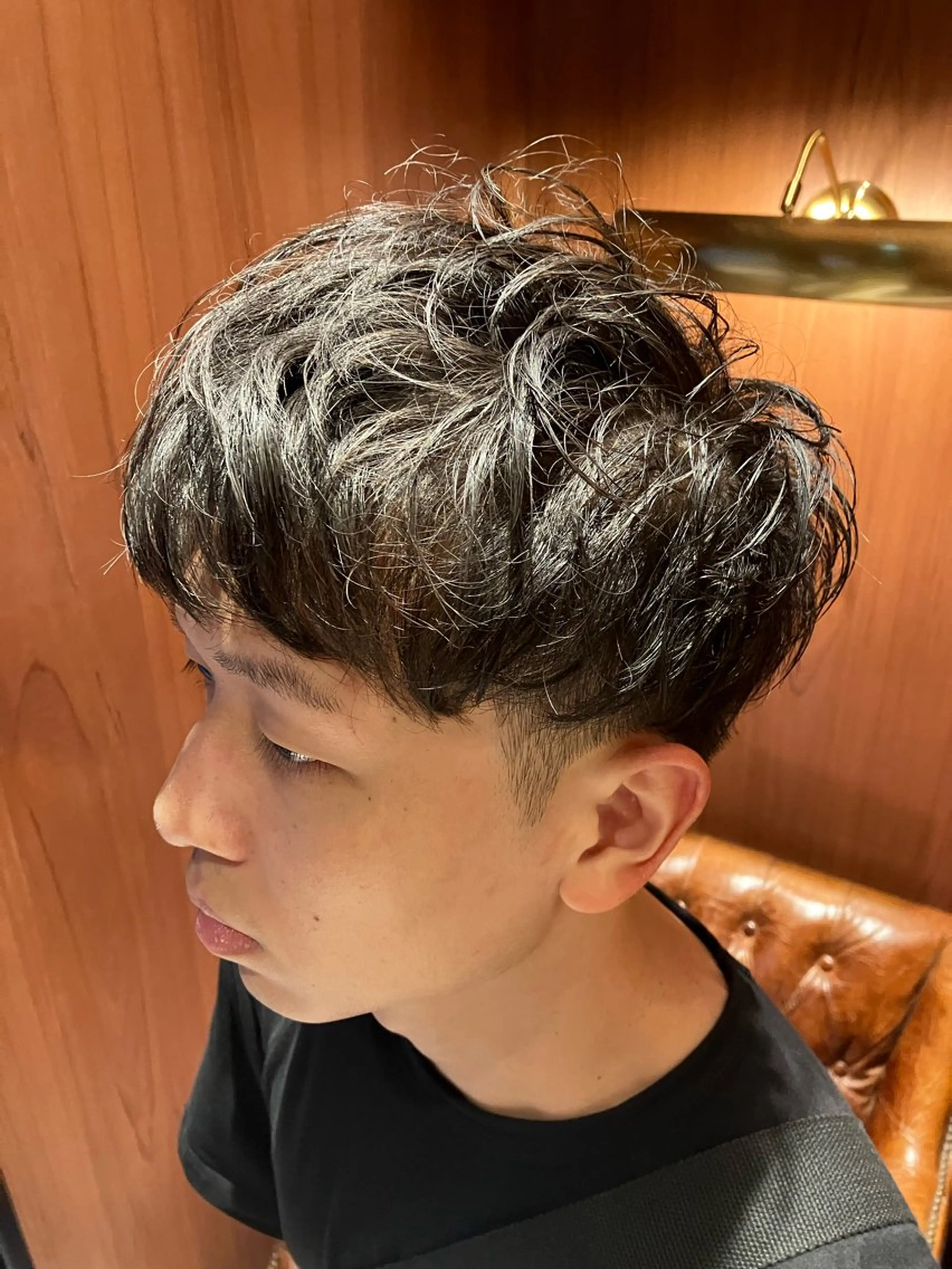 ショート パーマ メンズ メンズパーマ SAKI SAKIのヘアスタイル