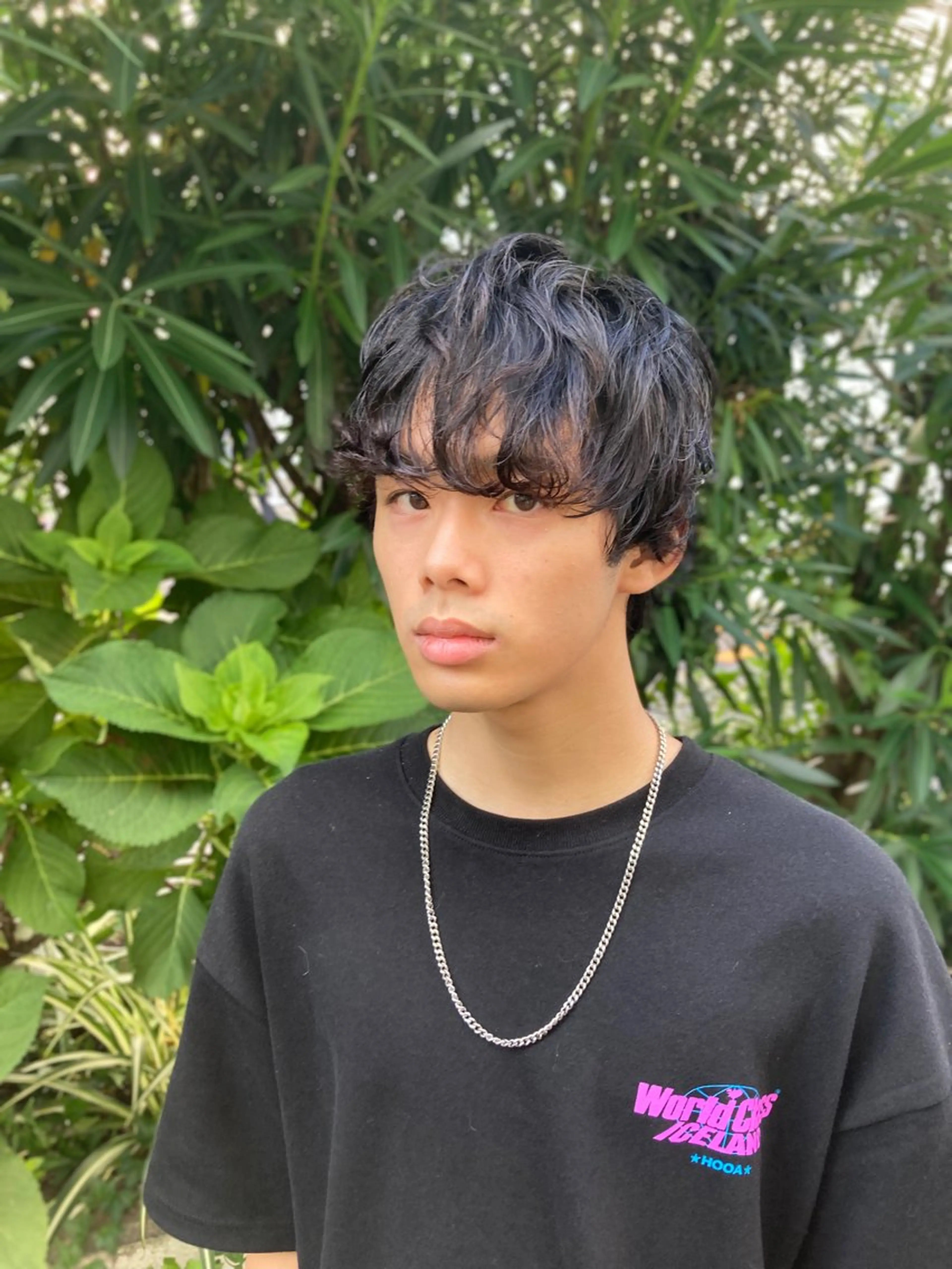 ショート パーマ ウルフレイヤー エクステ/kokiのヘアスタイル