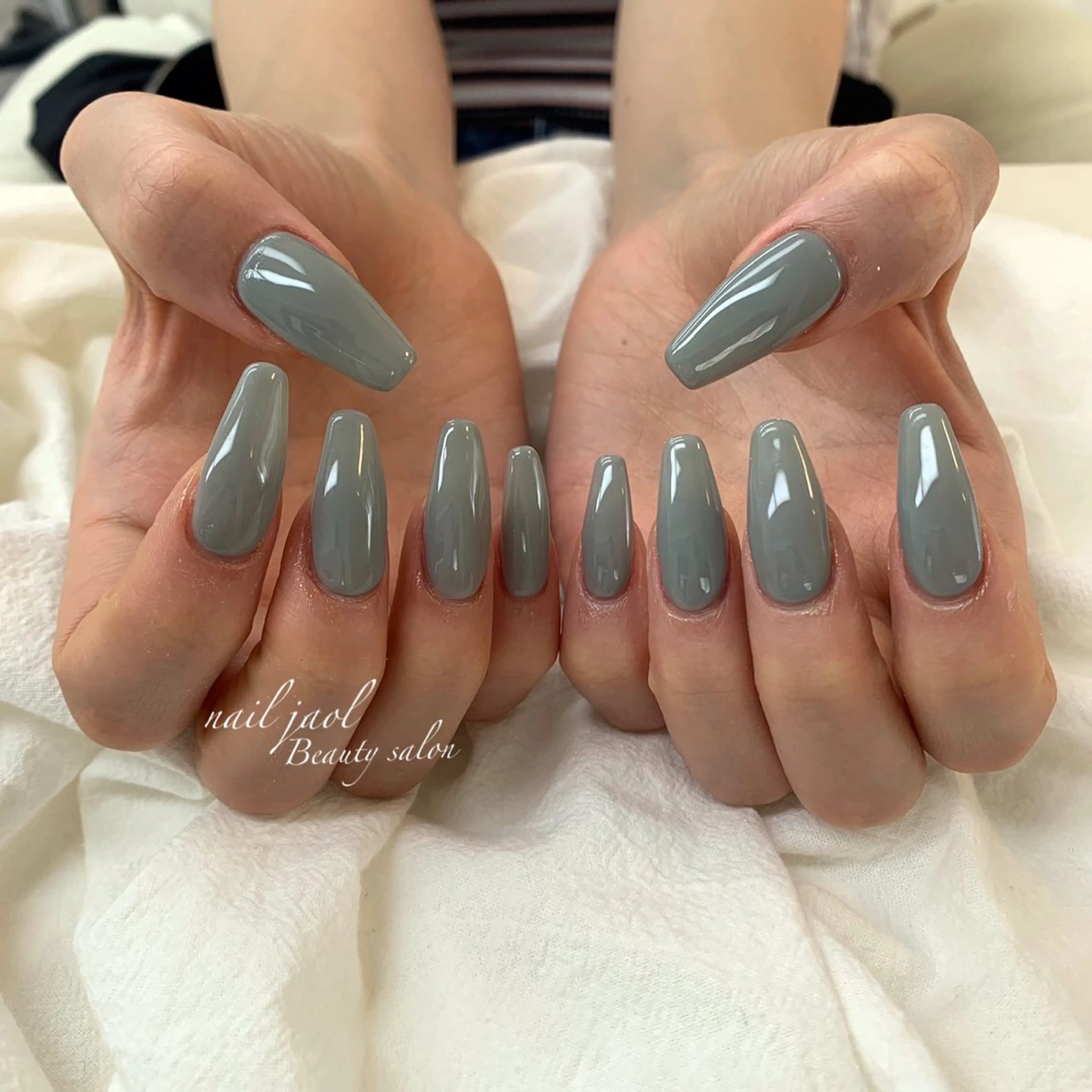 ロング ロング ハンドネイル nail jaol池袋店所属・ネイルJaol 池袋のネイルデザイン