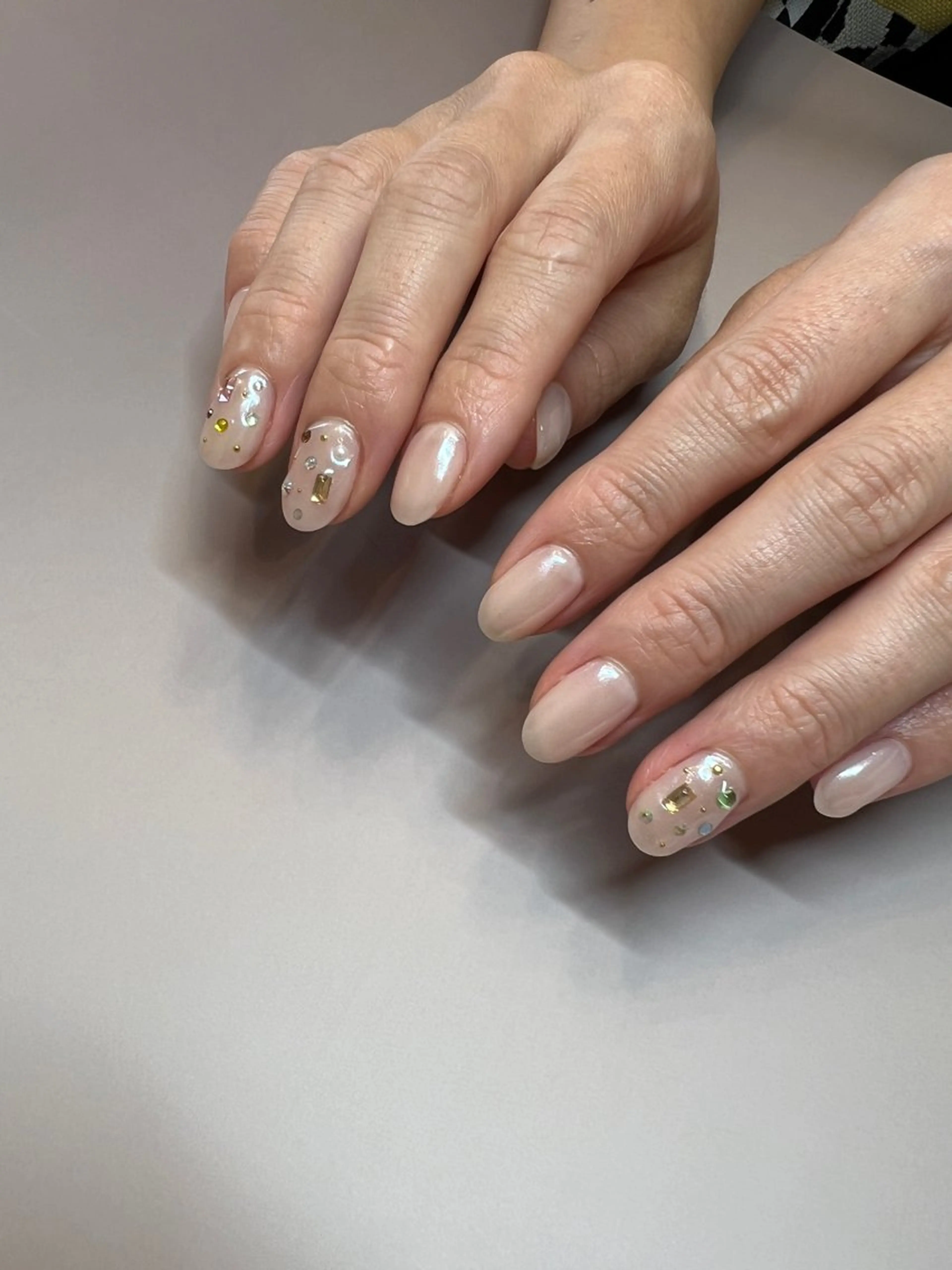 ネイル アートネイル ハンドネイル ハンドケア Ri.nail オクマトモカのネイルデザイン