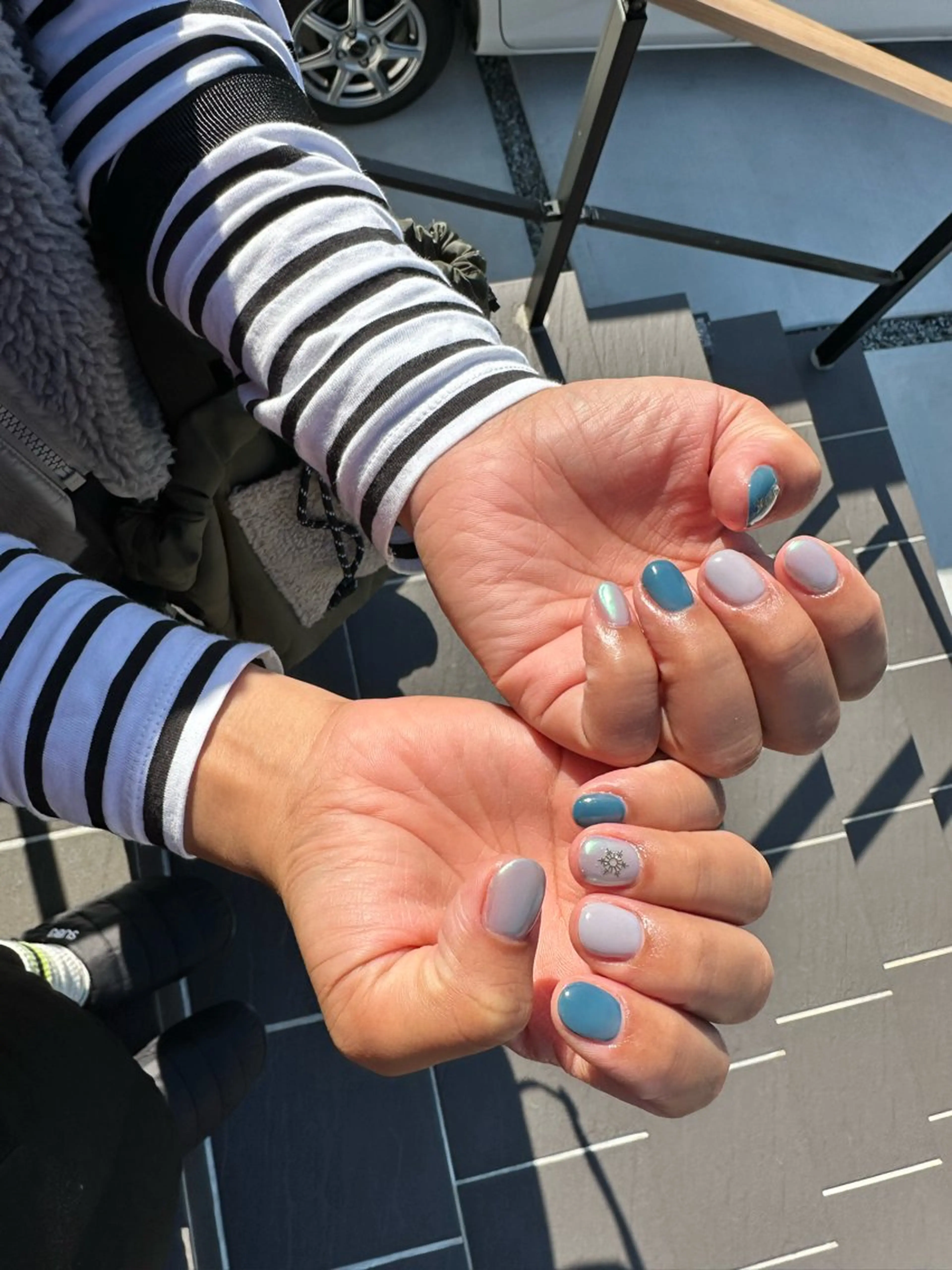 ネイル ミラーネイル ワンカラーネイル toshioka mihoのネイルデザイン