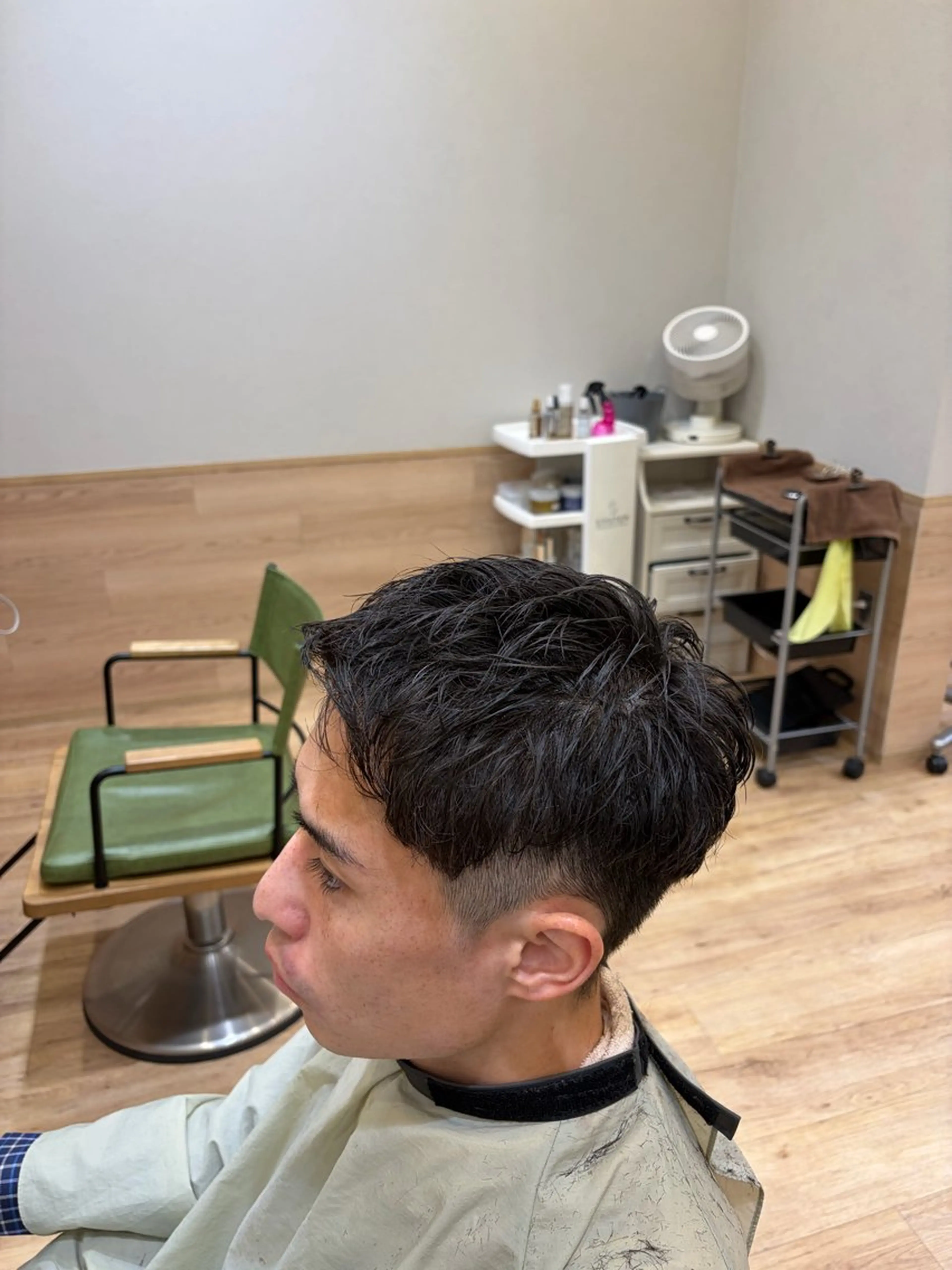 メンズ カット 小田 暉のヘアスタイル