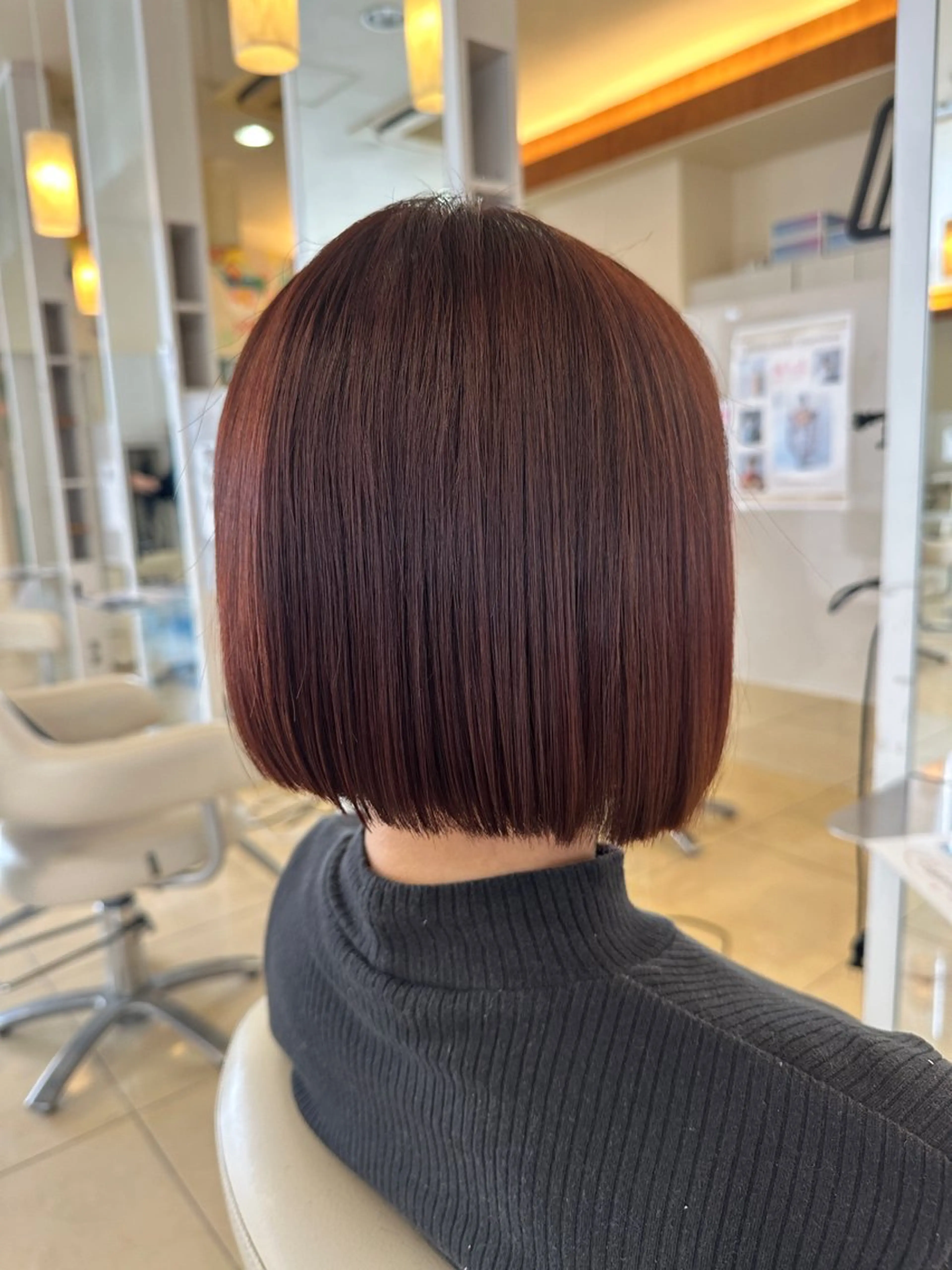 カラー カット ヘアカラー トリートメント 🫧モテ艶カラー🫧 大林未侑のヘアスタイル