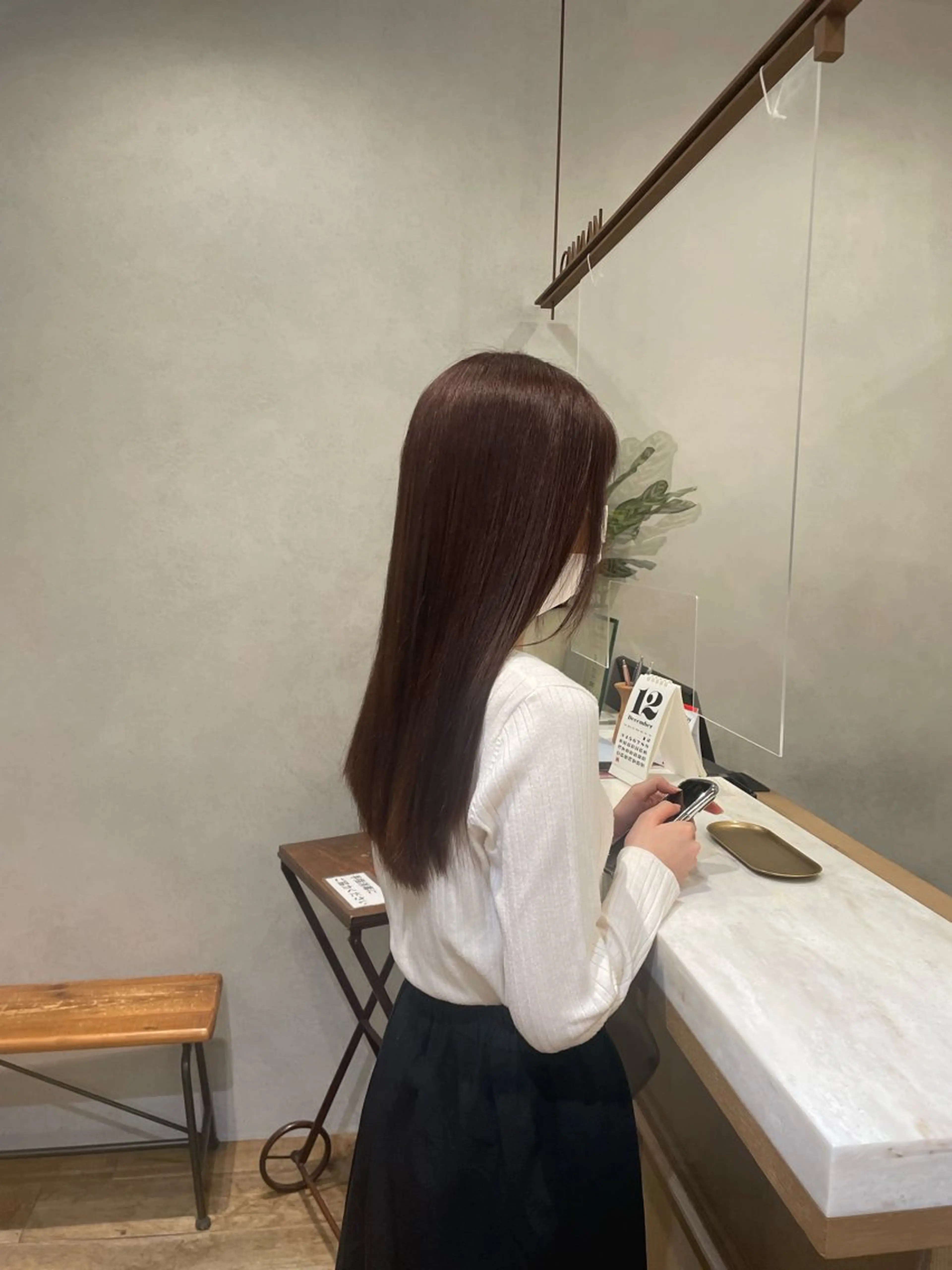 ロング カラー 村田 旭のヘアスタイル