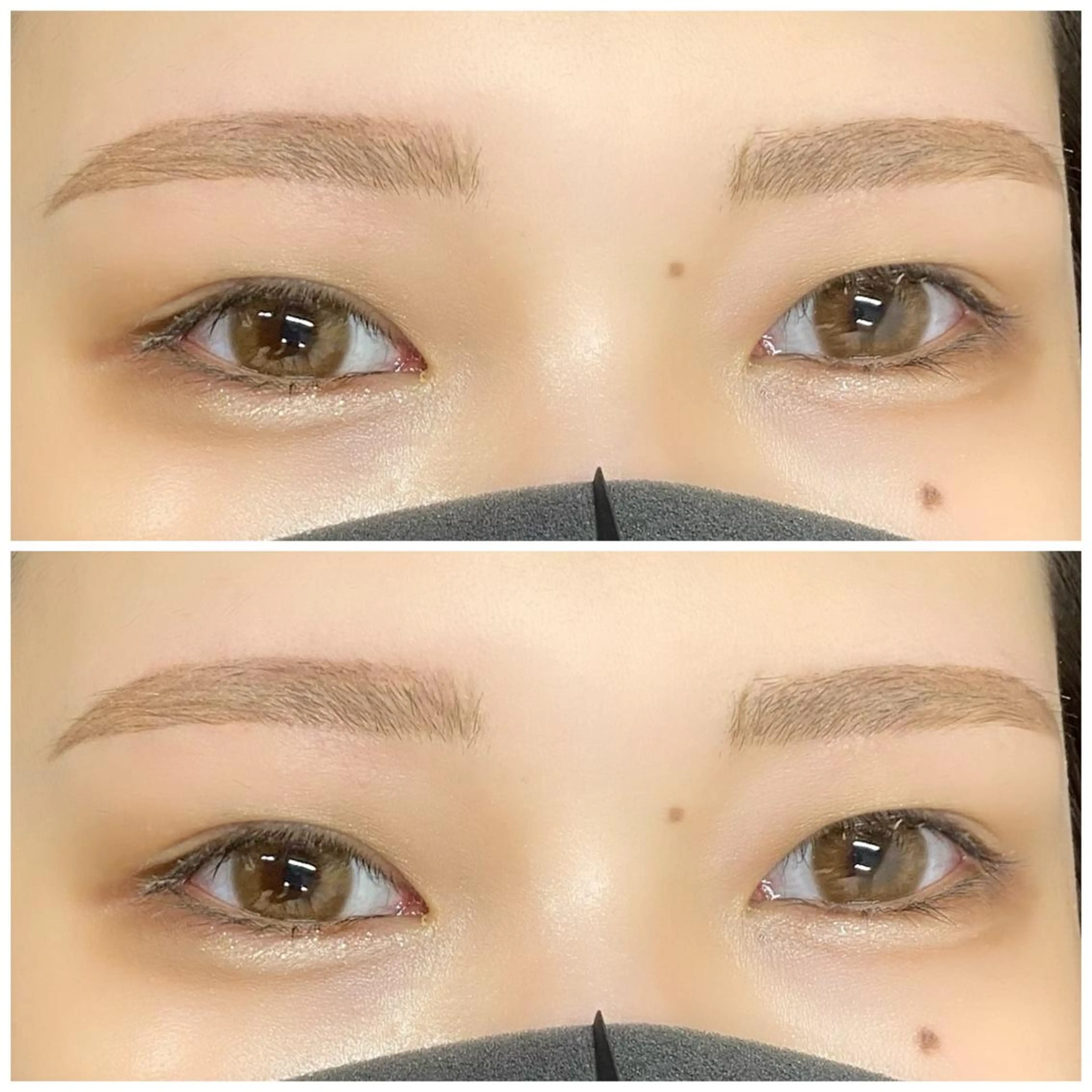 アイブロウ ワックス脱毛 眉カット その他(アイブロウ) 韓国風眉×顔タイプ 診断®  Naoの眉毛・アイブロウイメージ