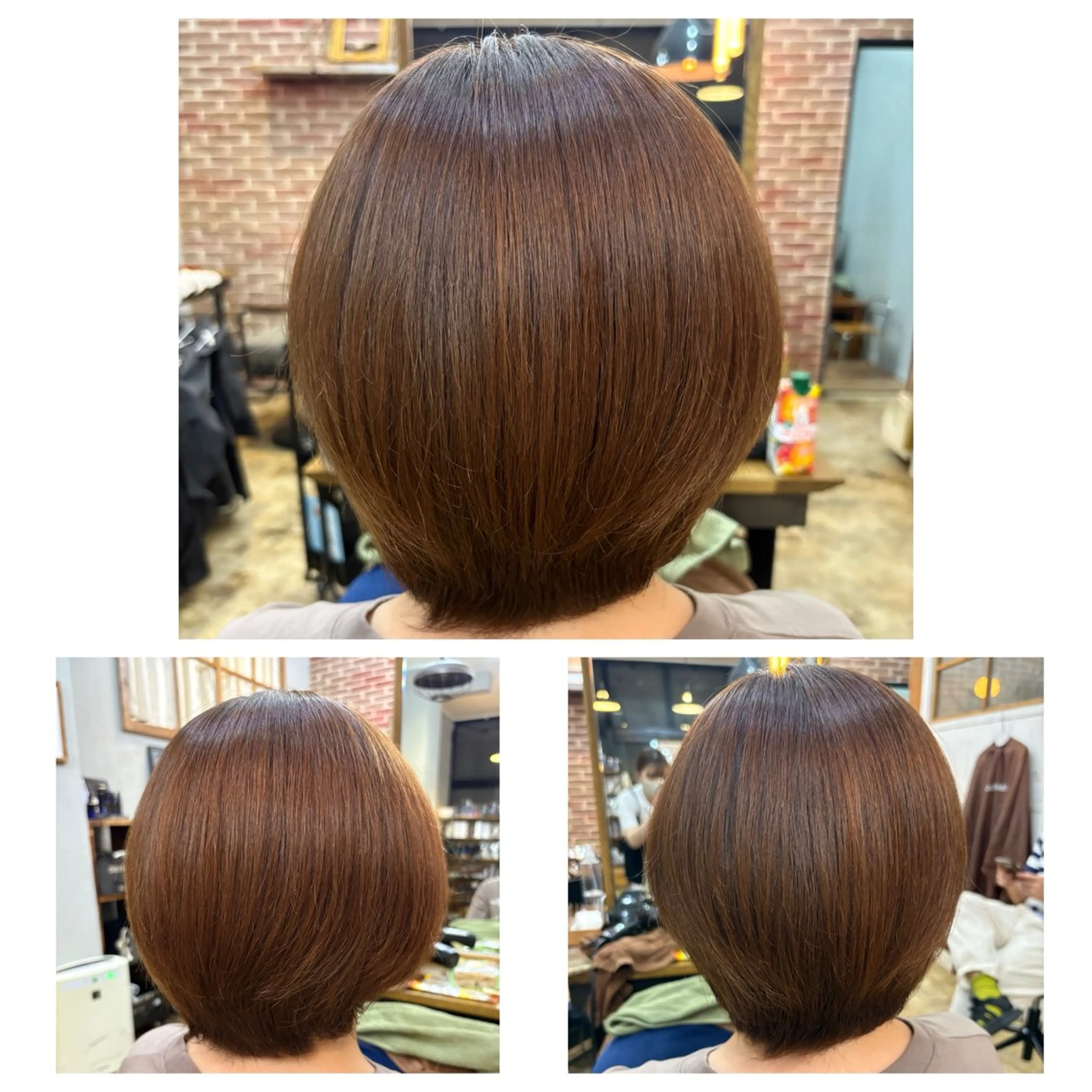 パーマ 山口 真里亜のヘアスタイル