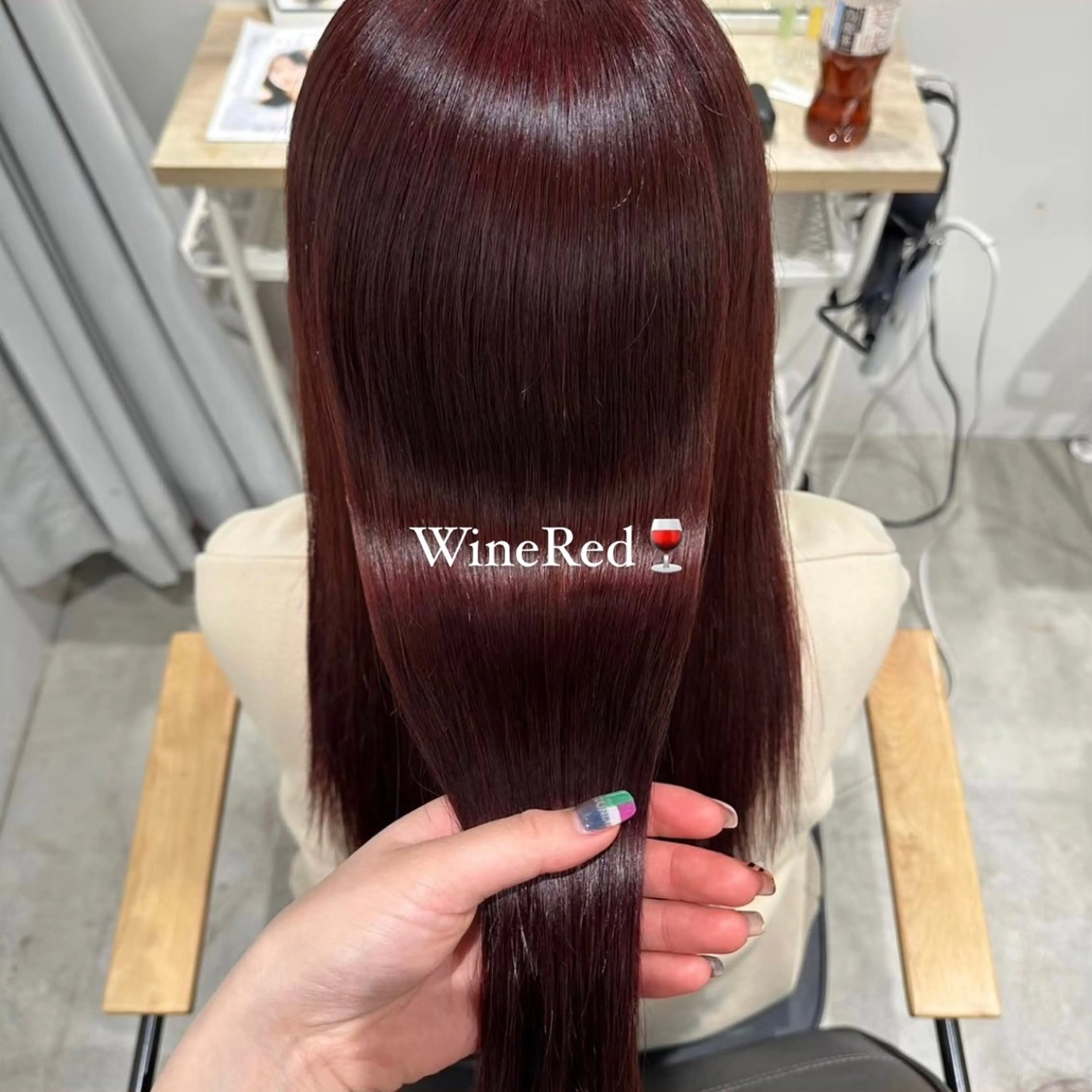 ロング カラー ヘアカラー トリートメント sawaka🪽うる 艶カラー/レイヤーのヘアスタイル