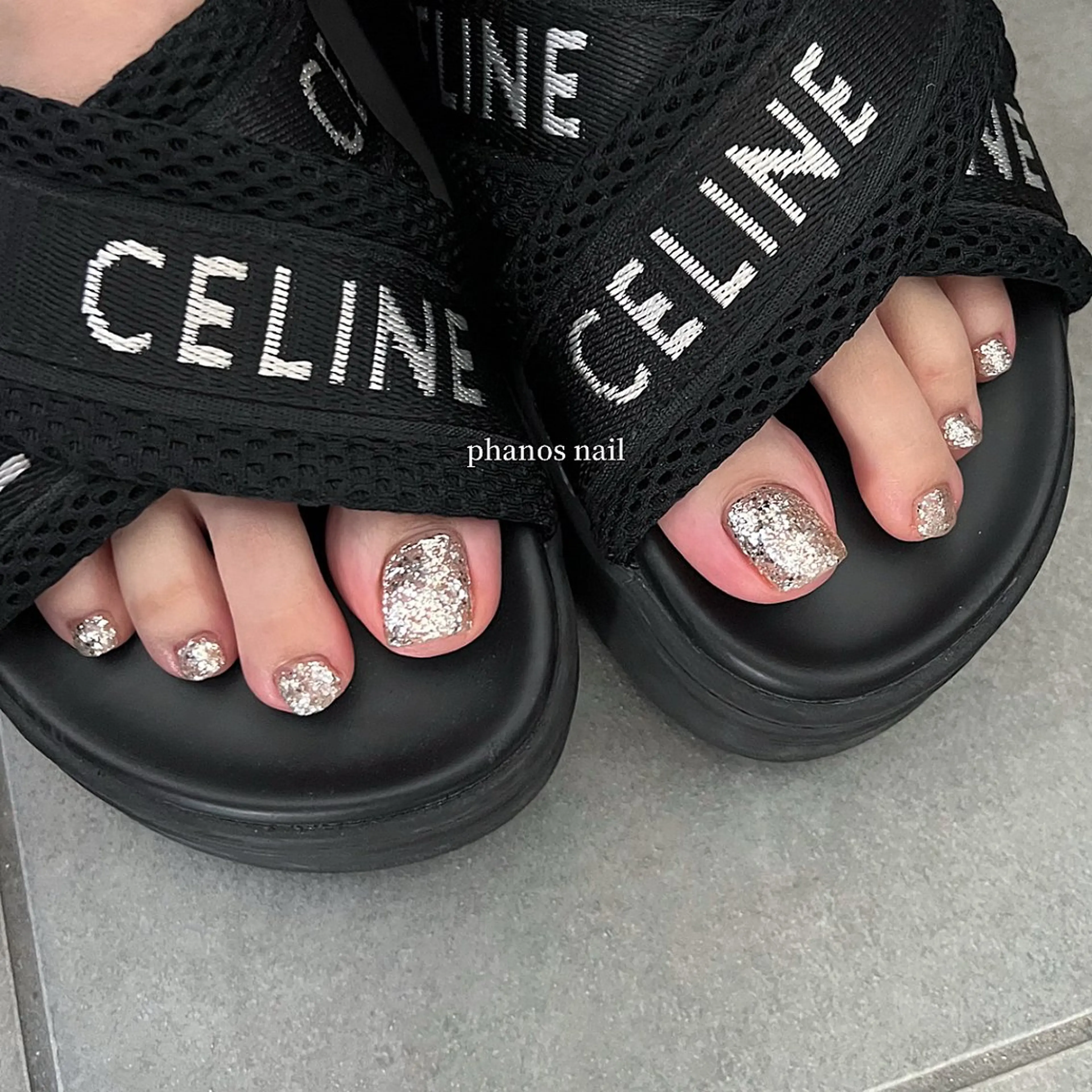 ネイル フットネイル phanos nailのネイルデザイン