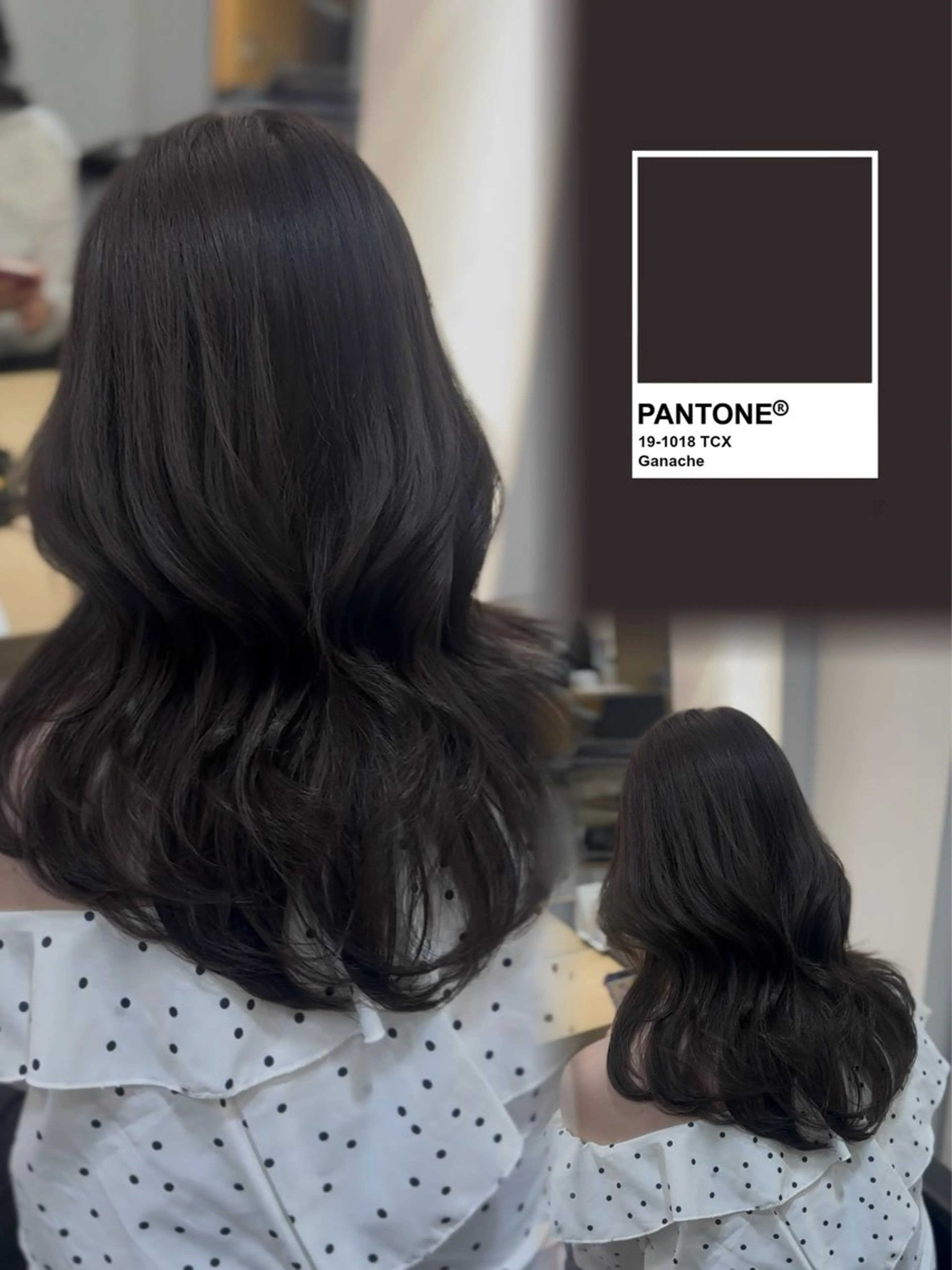 セミロング カット ヘアカラー トリートメント 野口 汐夏のヘアスタイル