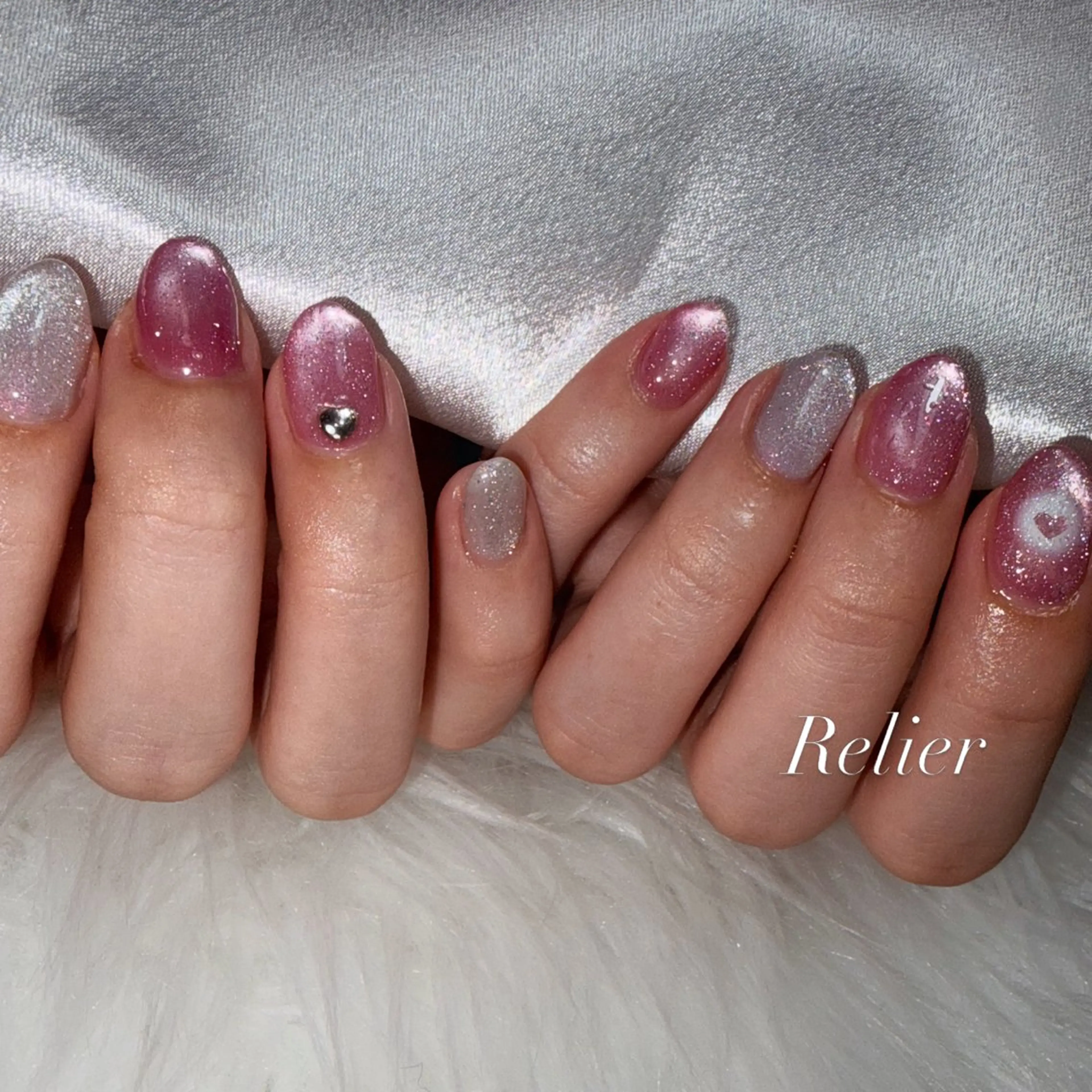ネイル ハンドネイル フットネイル Relier Airiのネイルデザイン