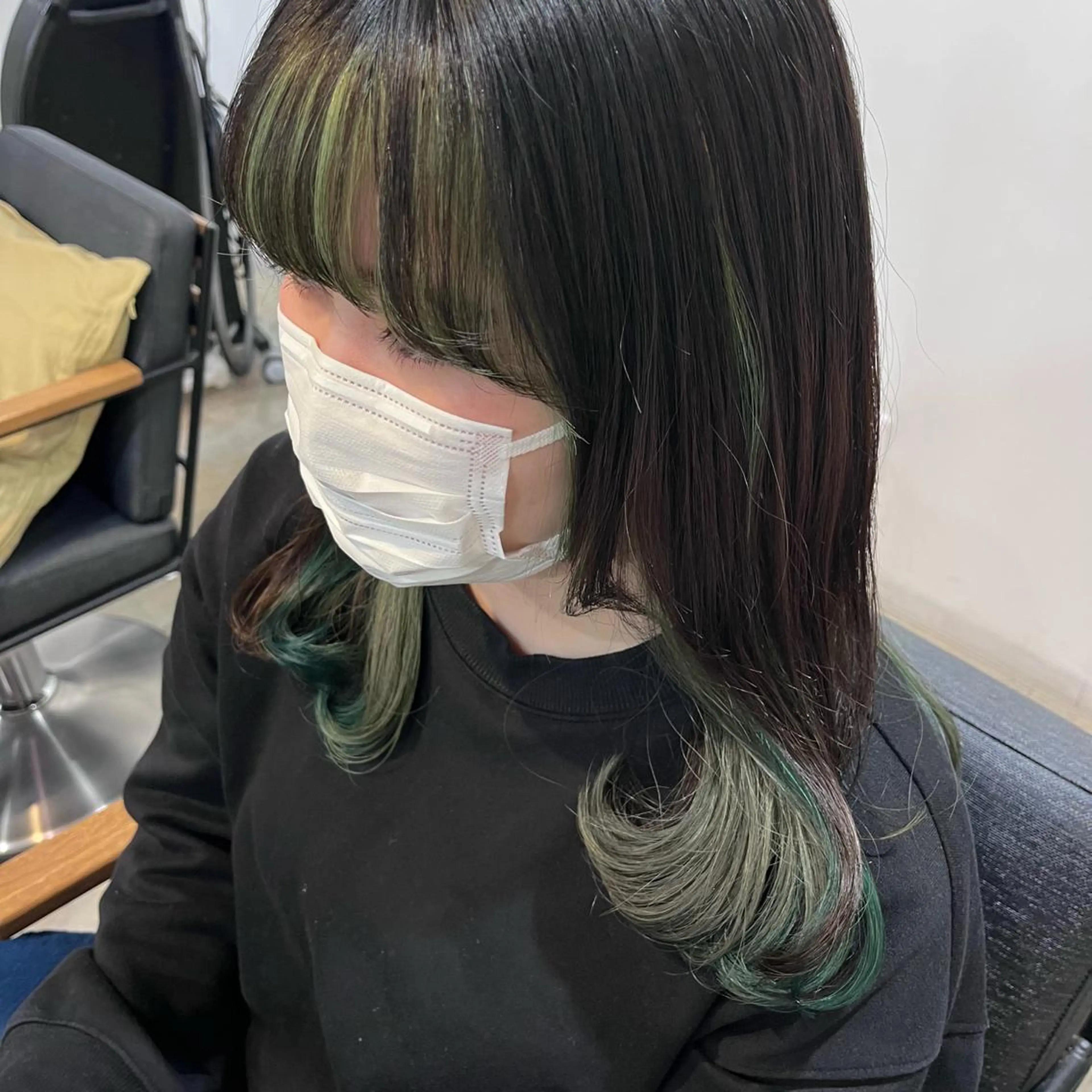 ミディアム カラー 🌷レイヤーカット/ フルキシオリ🌷のヘアスタイル