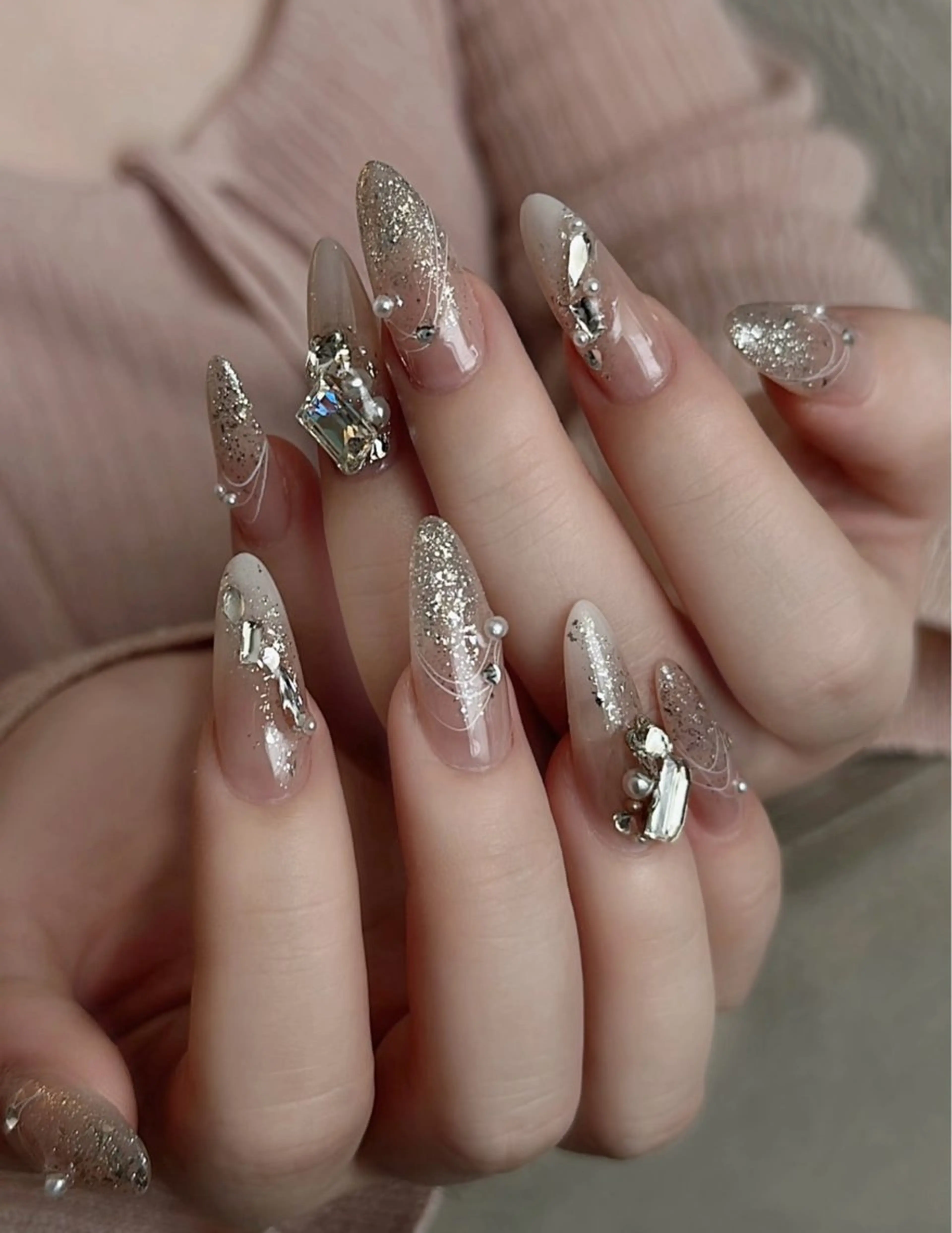 初回自爪オフ無料★ハントチップ長さ出し、定額デザインコースの写真