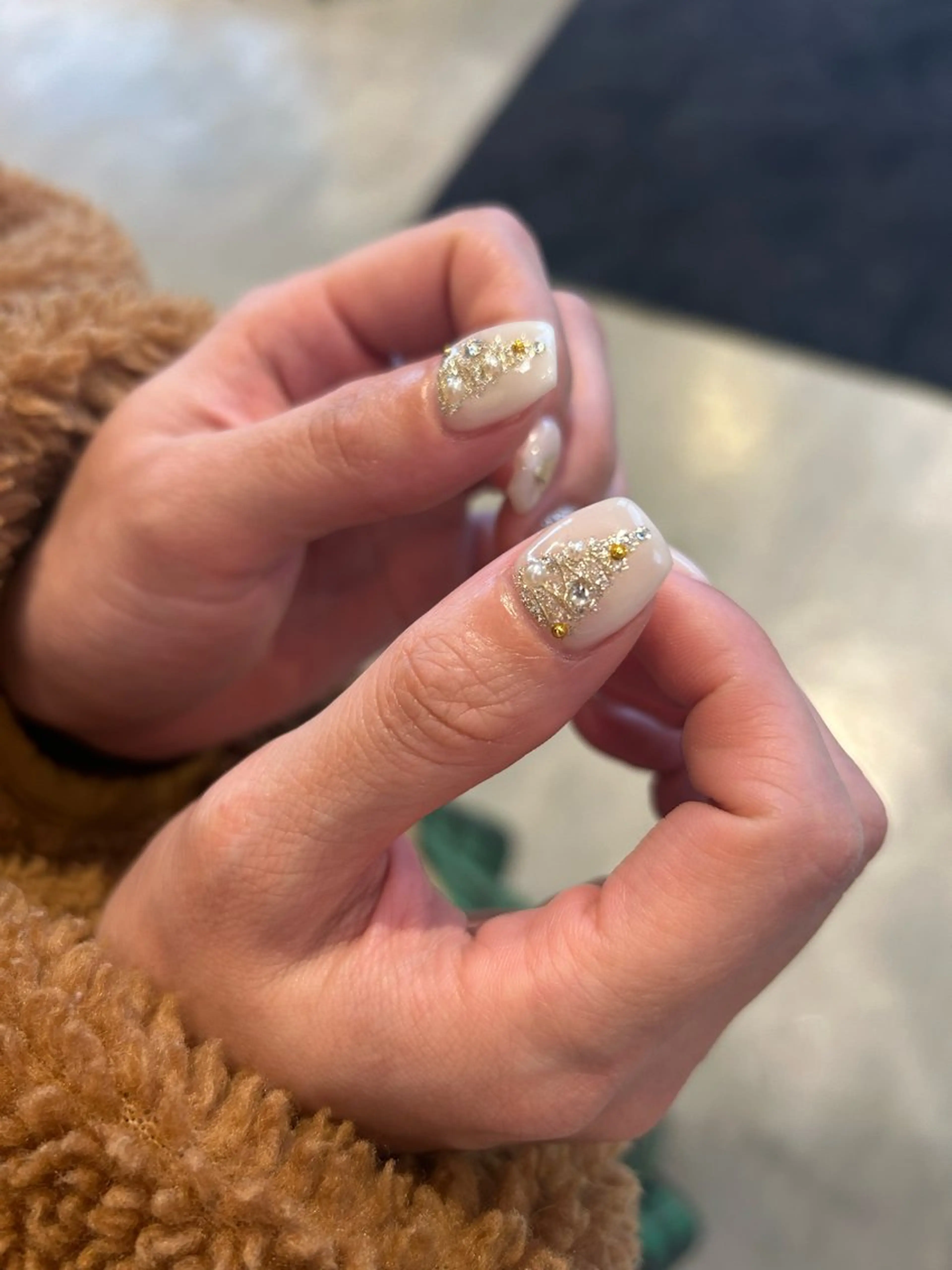 ネイル 冬ネイル クリスマス tote. harunaのネイルデザイン