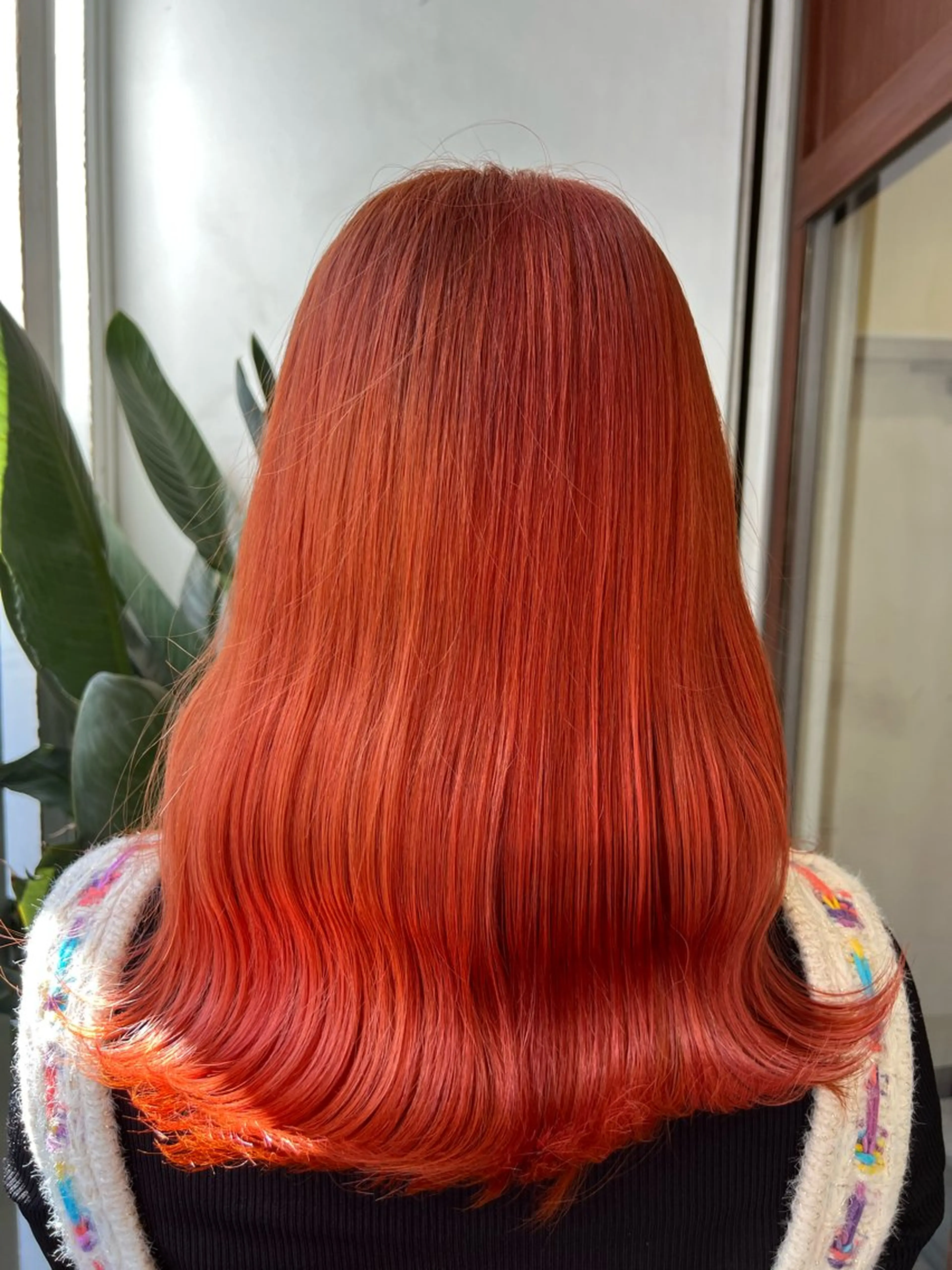 ロング カラー ブリーチカラー🦖 岡部木乃夏のヘアスタイル