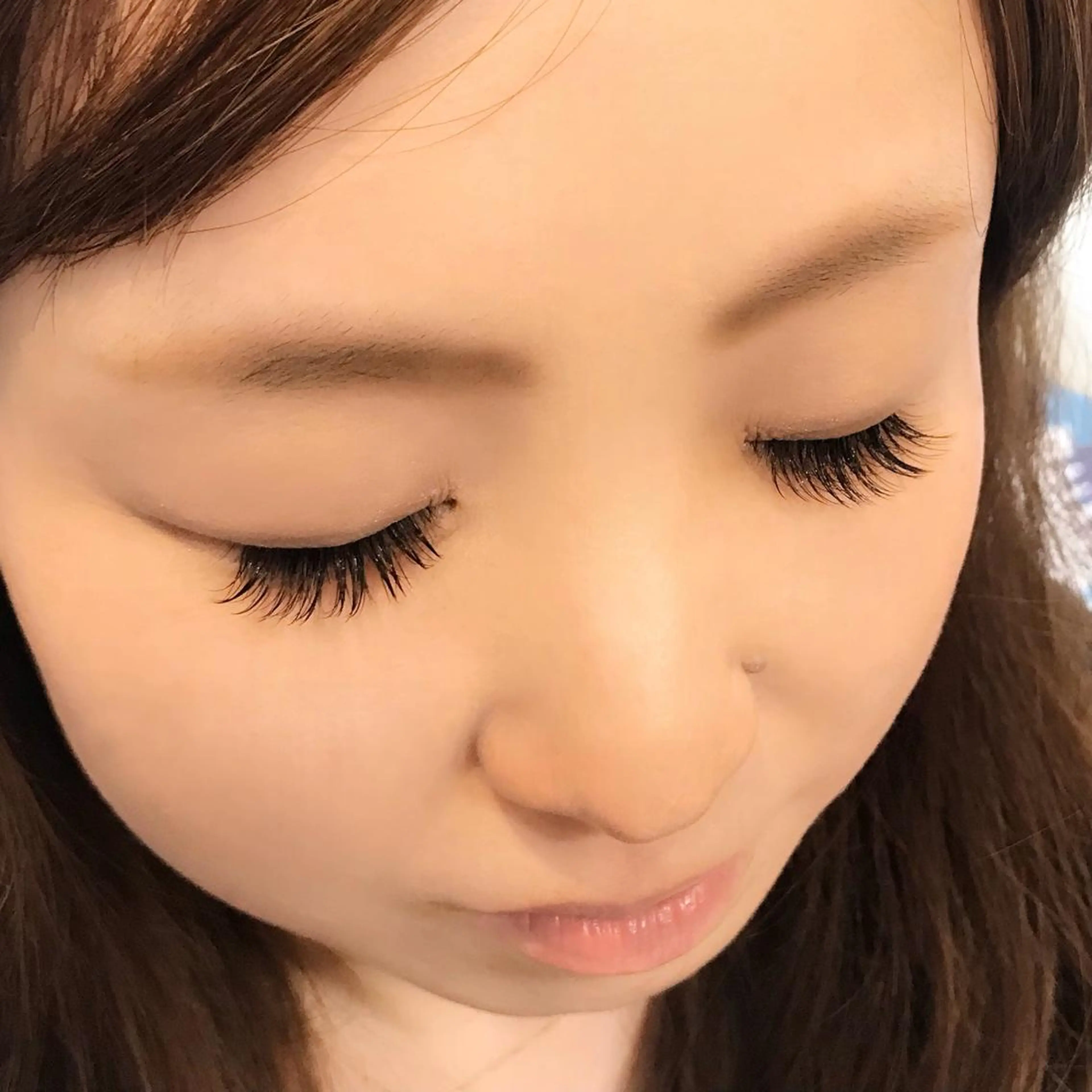 マツエク・マツパ Cカール 目尻長め 一重×まつ毛パーマ マツエク francesca eyelash所属・中島 顕子のマツエク・マツパデザイン