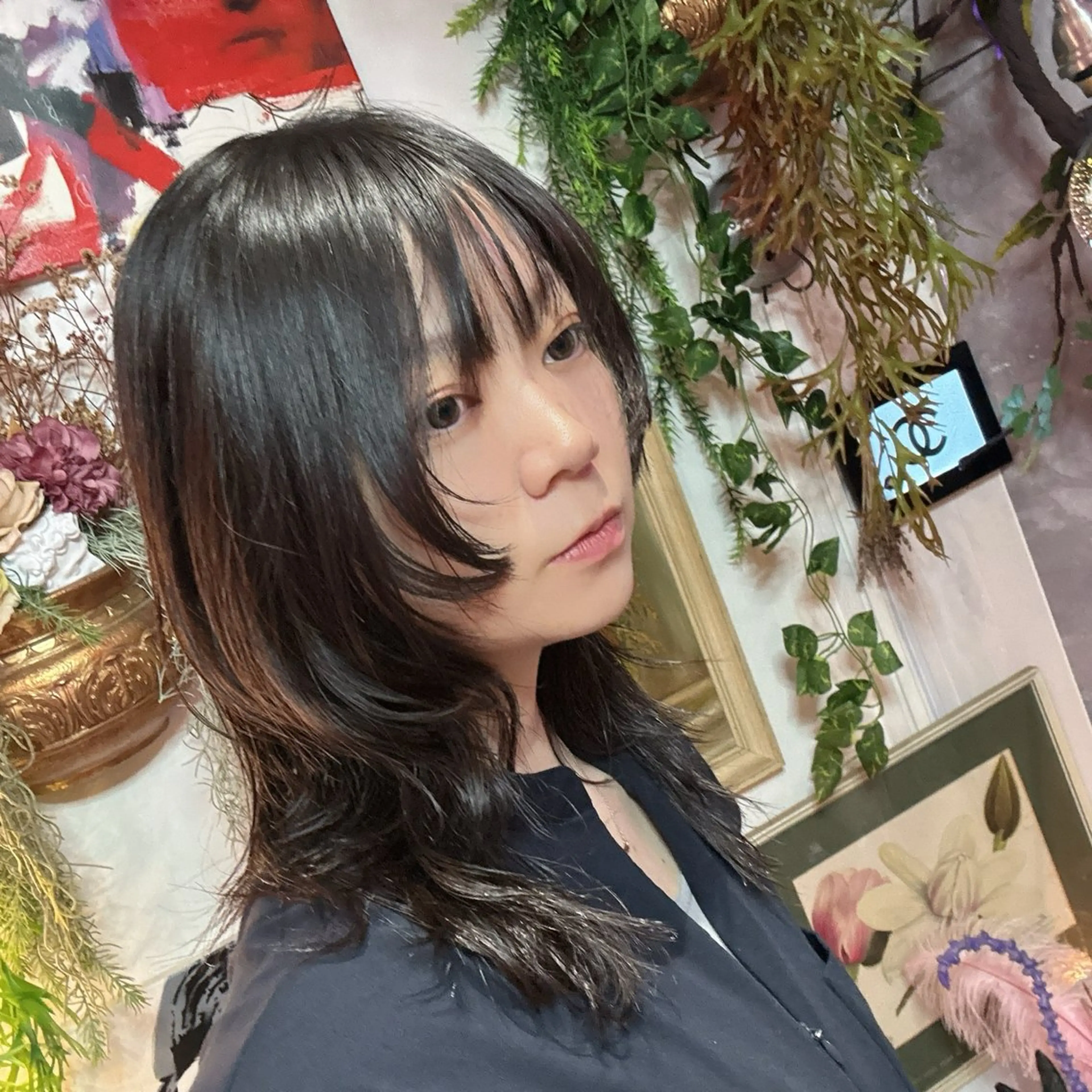 セミロング カット トリートメント vato バトのヘアスタイル