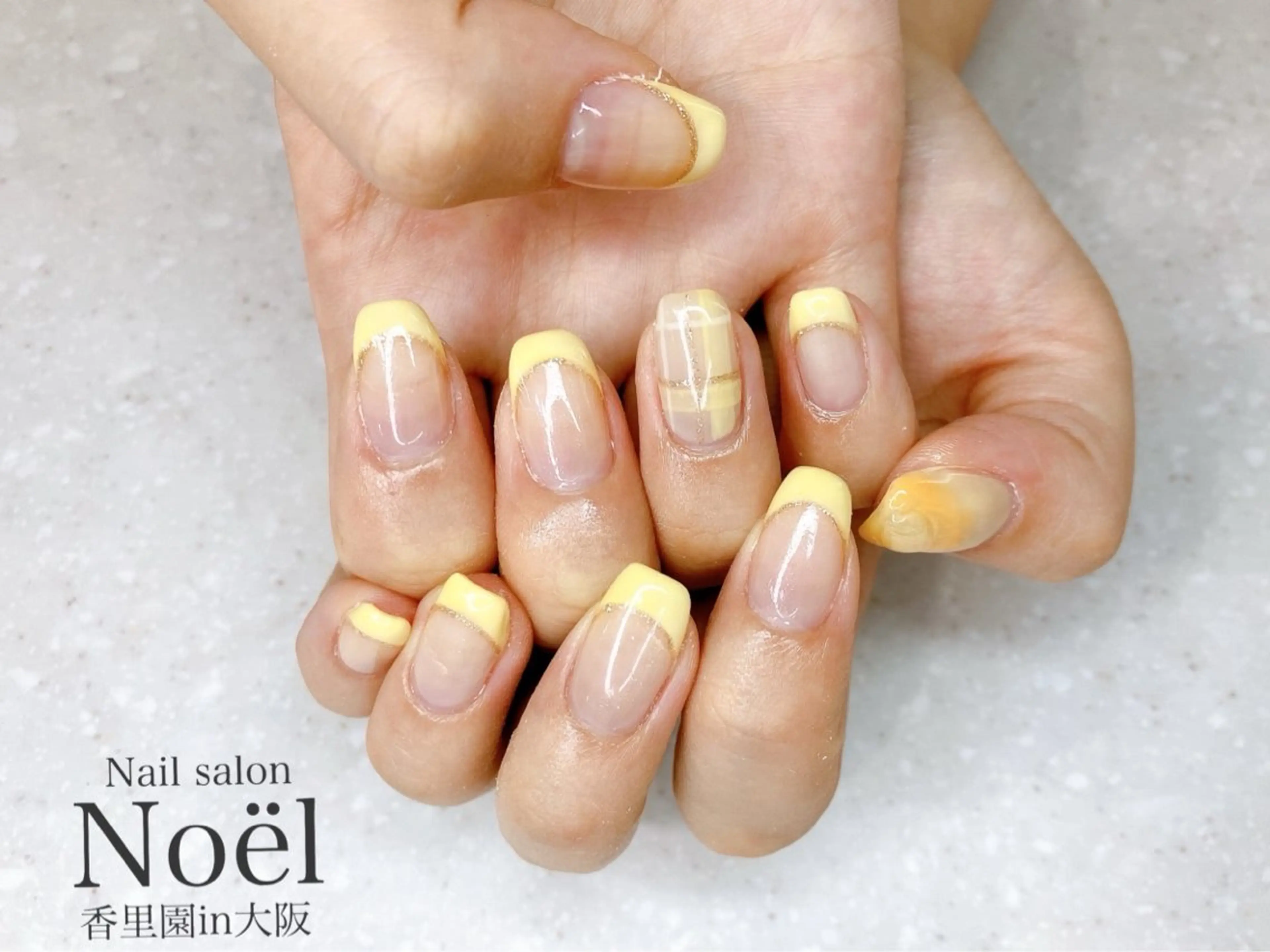 ネイル ハンドネイル Nailsalon  &Noel所属・もも 🍑のネイルデザイン