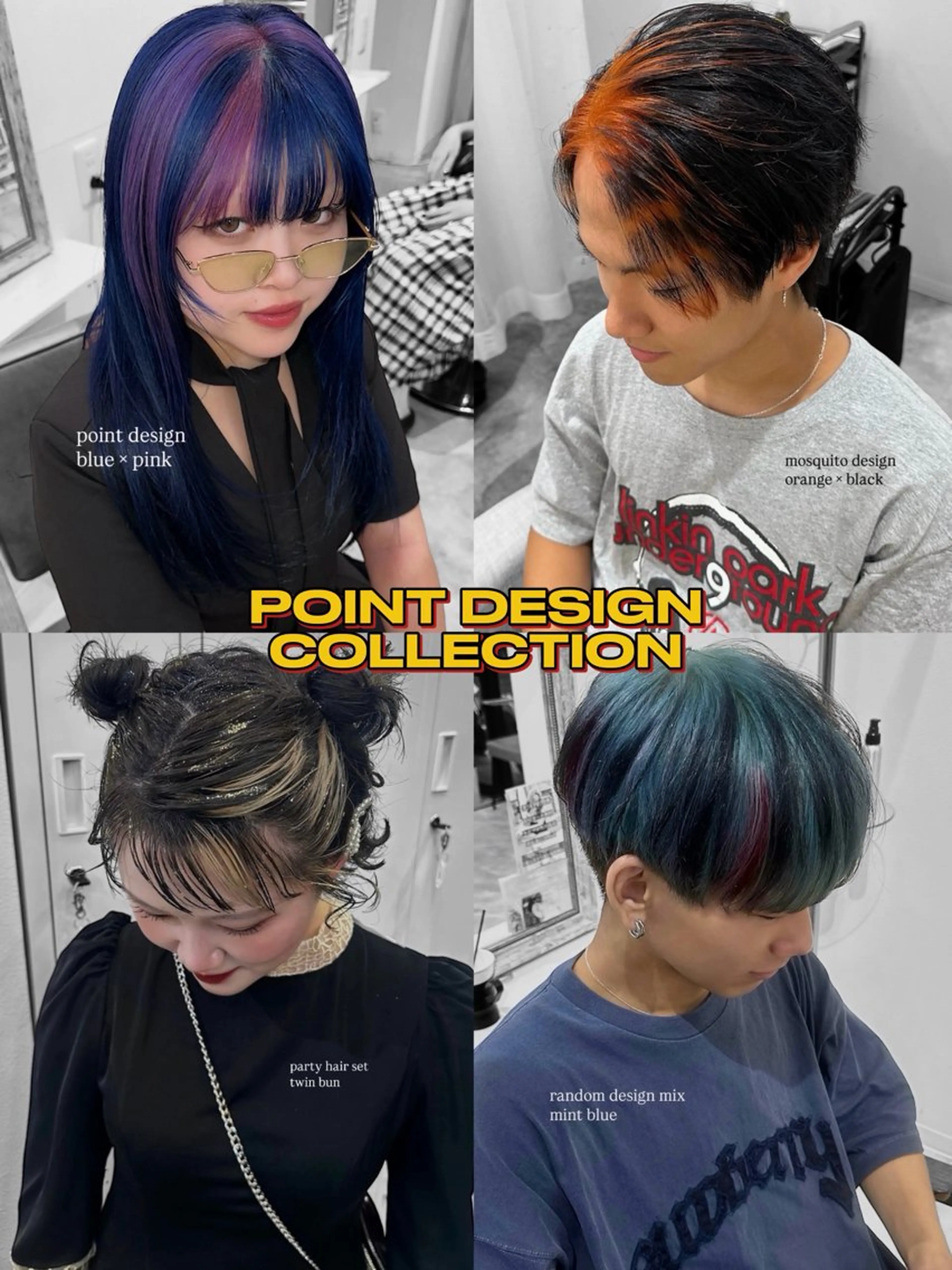 ショート カラー メンズ ヘアカラー トリートメント ura/デザイン/ ハイトーン/個性派のヘアスタイル