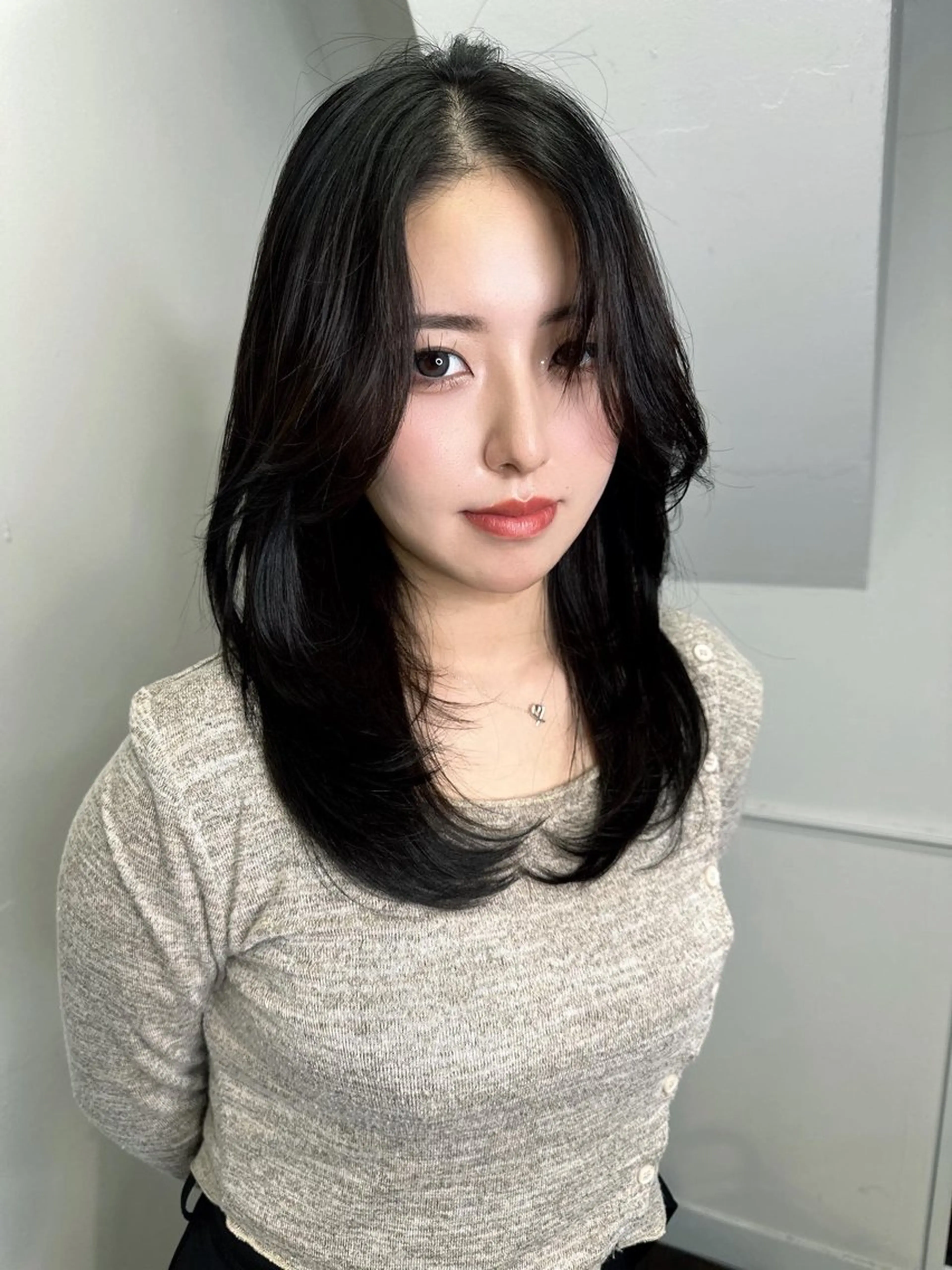 ロング カラー カット ヘアカラー トリートメント ワンホン/エクステ ケラチン/Kaitoのヘアスタイル