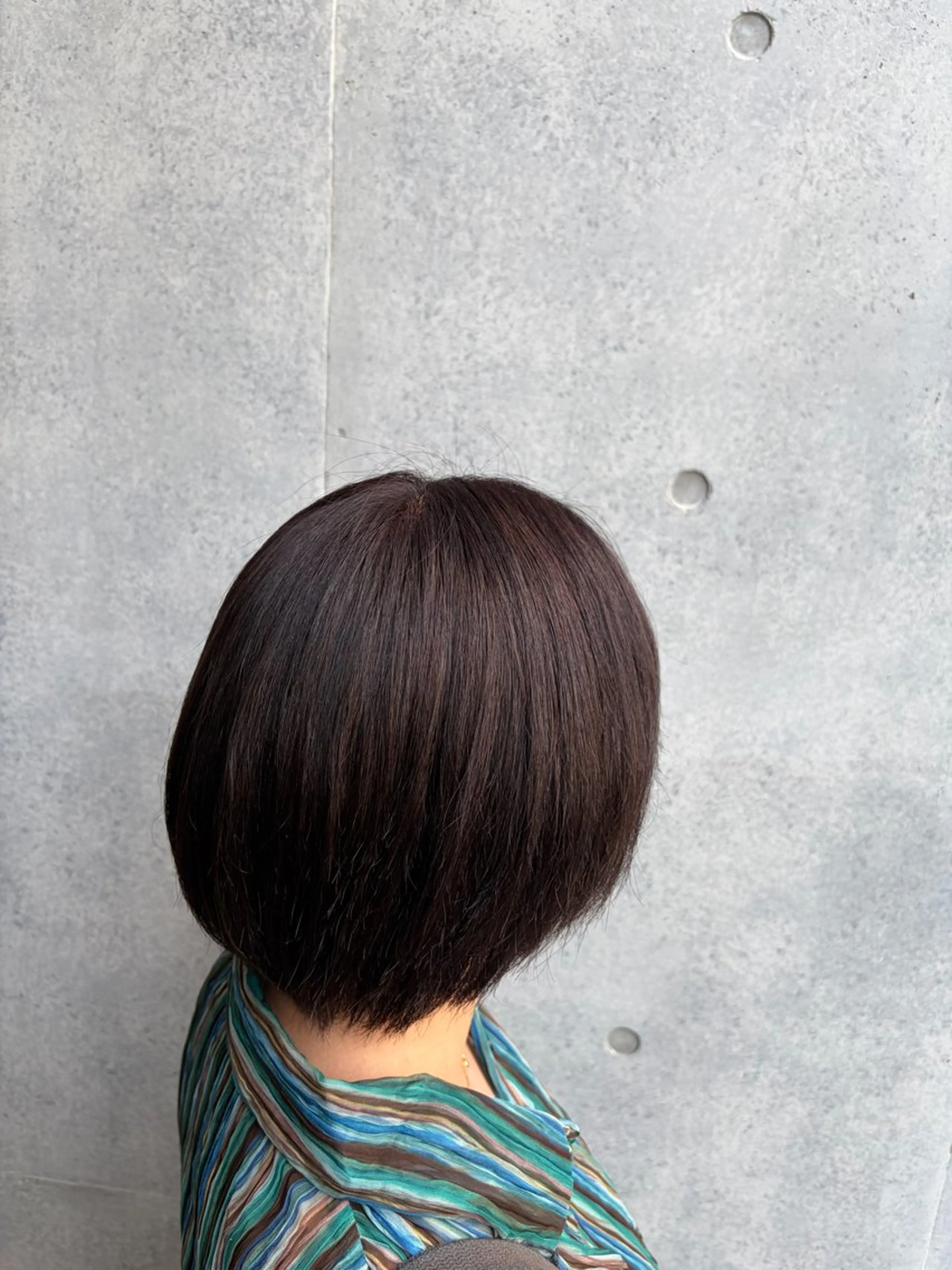 ショート ヘアカラー 韓国風/艶髪/縮毛/ ストレート/もえかのヘアスタイル